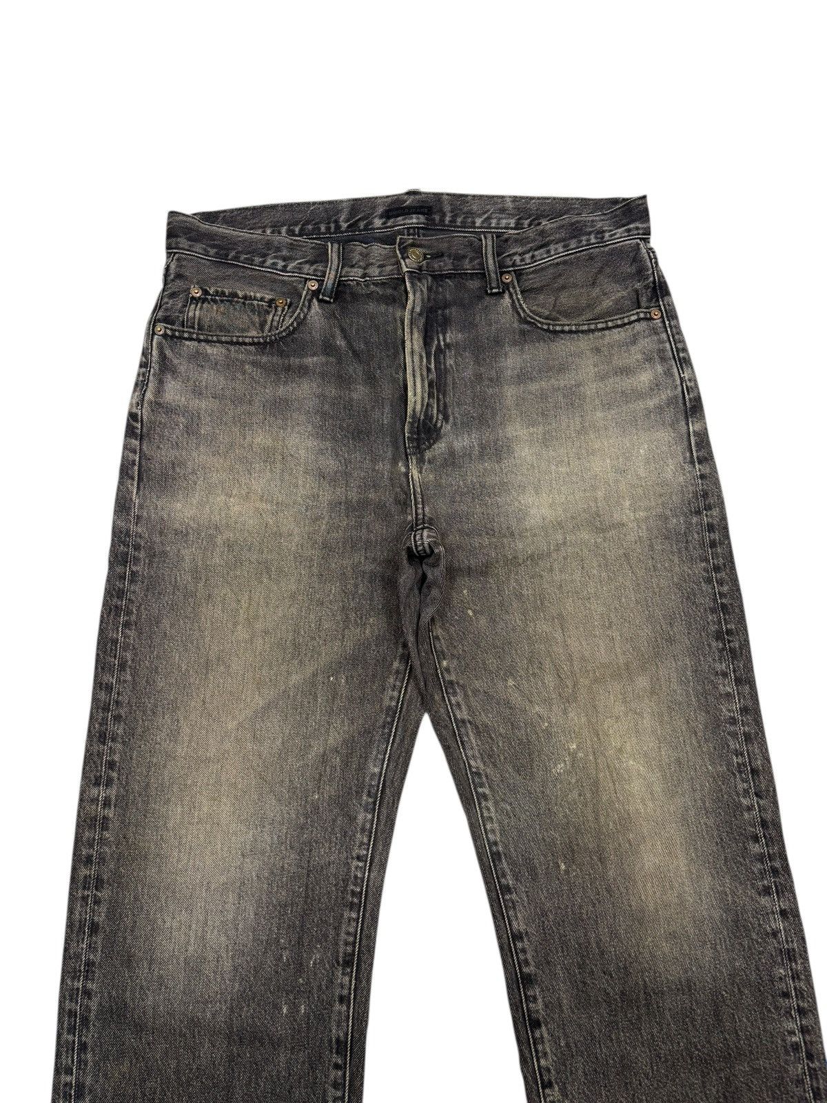 Undercover Rusty Baggy Faded Black Uniqlo Distressed Denim Jeans Size US 36 / EU 52 - 3 Thumbnail