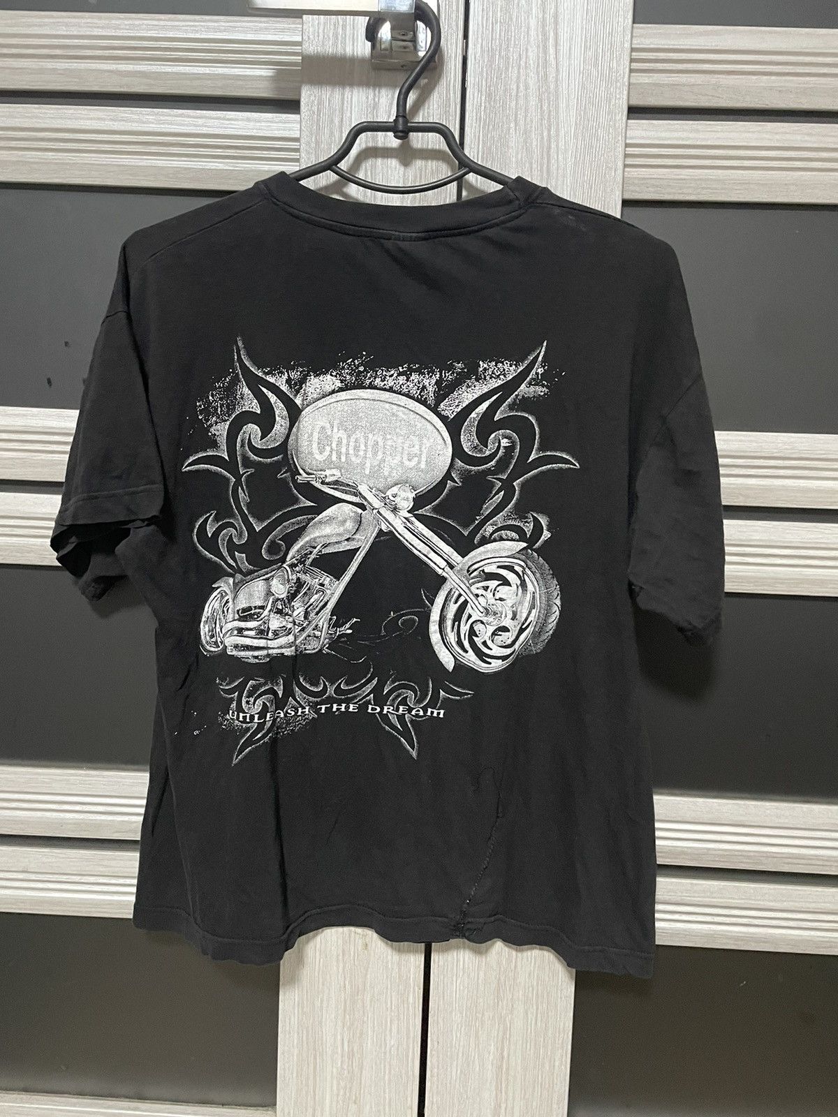 Vintage Rare Chopper Unleash The Dream T Shirt Motorcycle Tee Size US L / EU 52-54 / 3 - 18 Thumbnail