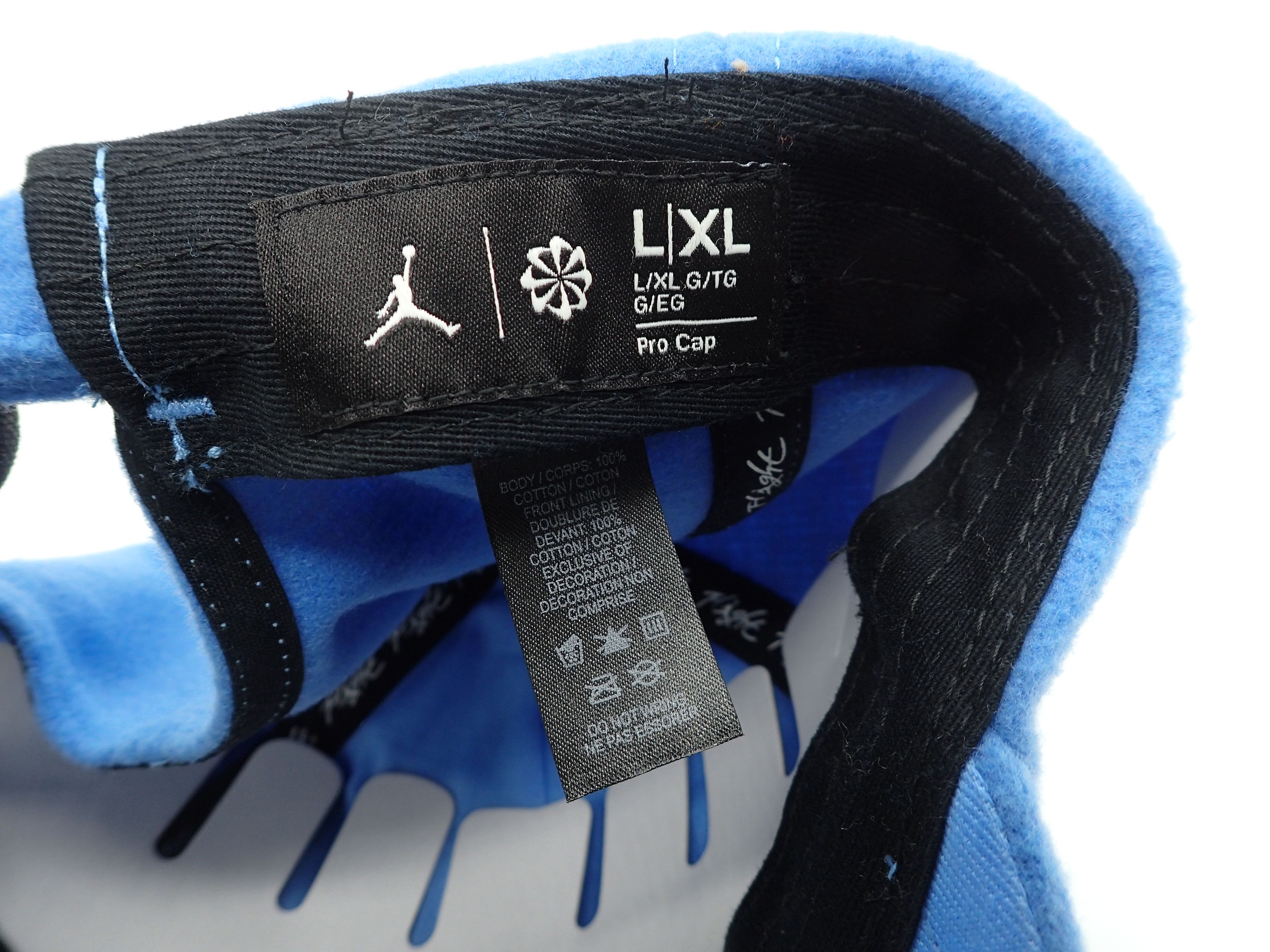 Jordan Brand SAMPLE Air Jordan Flight Fly Unstructured Cap Strapback Hat Size ONE SIZE - 3 Thumbnail