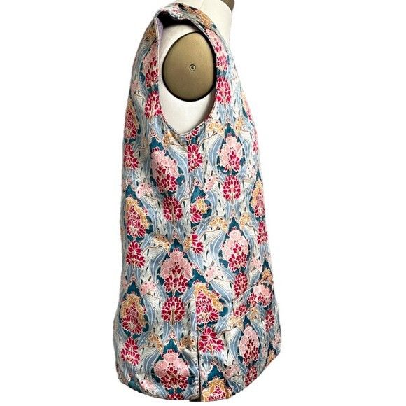 Vintage Vintage Chinese Floral Quilted Silk Vest - Reversible! Size S / US 4 / IT 40 - 4 Thumbnail