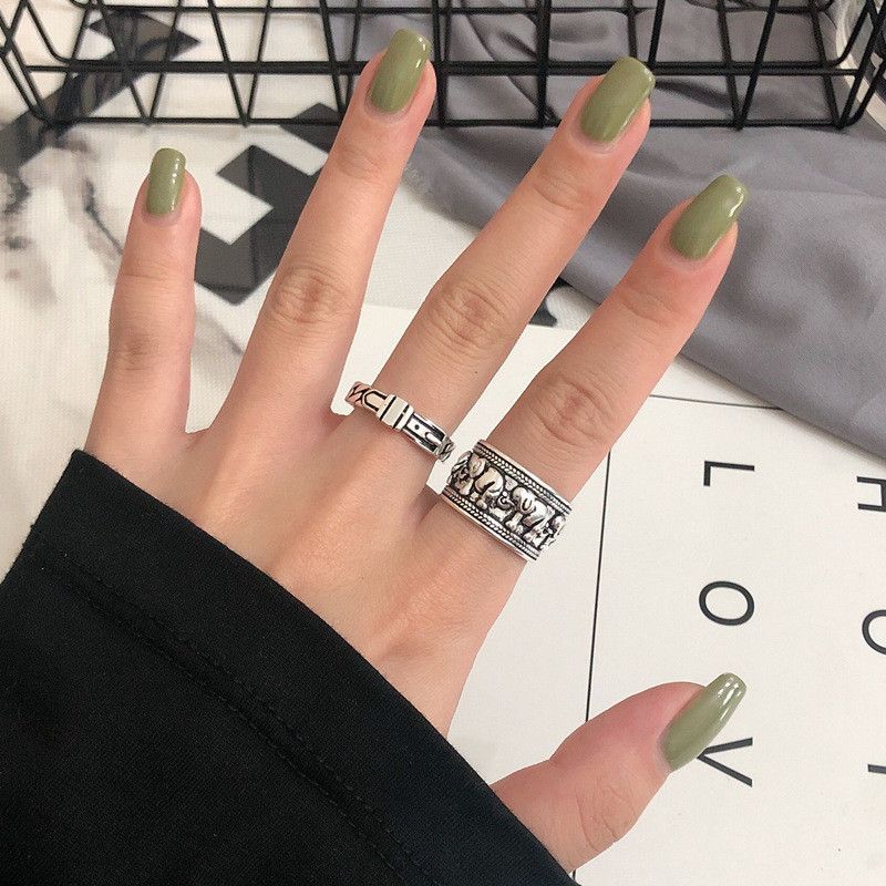 Jewelry Matchless Jewelry Rings Open Size Chrome Ring (Size 7-13) Size ONE SIZE - 1 Thumbnail