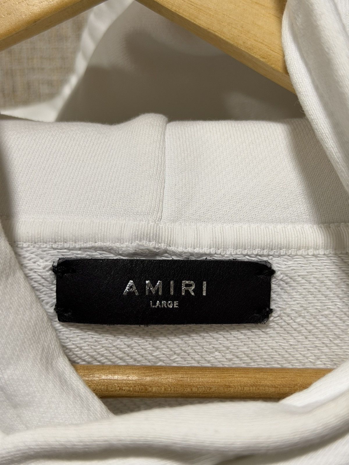 Amiri AMIRI MA SNAKE LOGO WHITE HOODIE Size US L / EU 52-54 / 3 - 7 Thumbnail