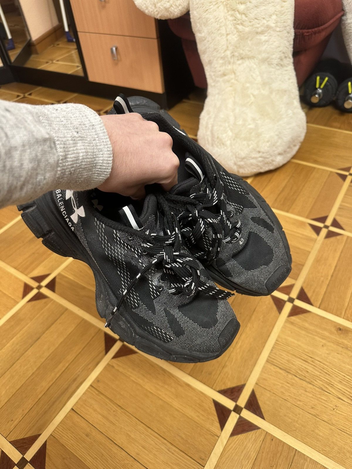 Balenciaga × Under Armour Balenciaga x Under Armor 3xl black Size US 10 / EU 43 - 2 Thumbnail