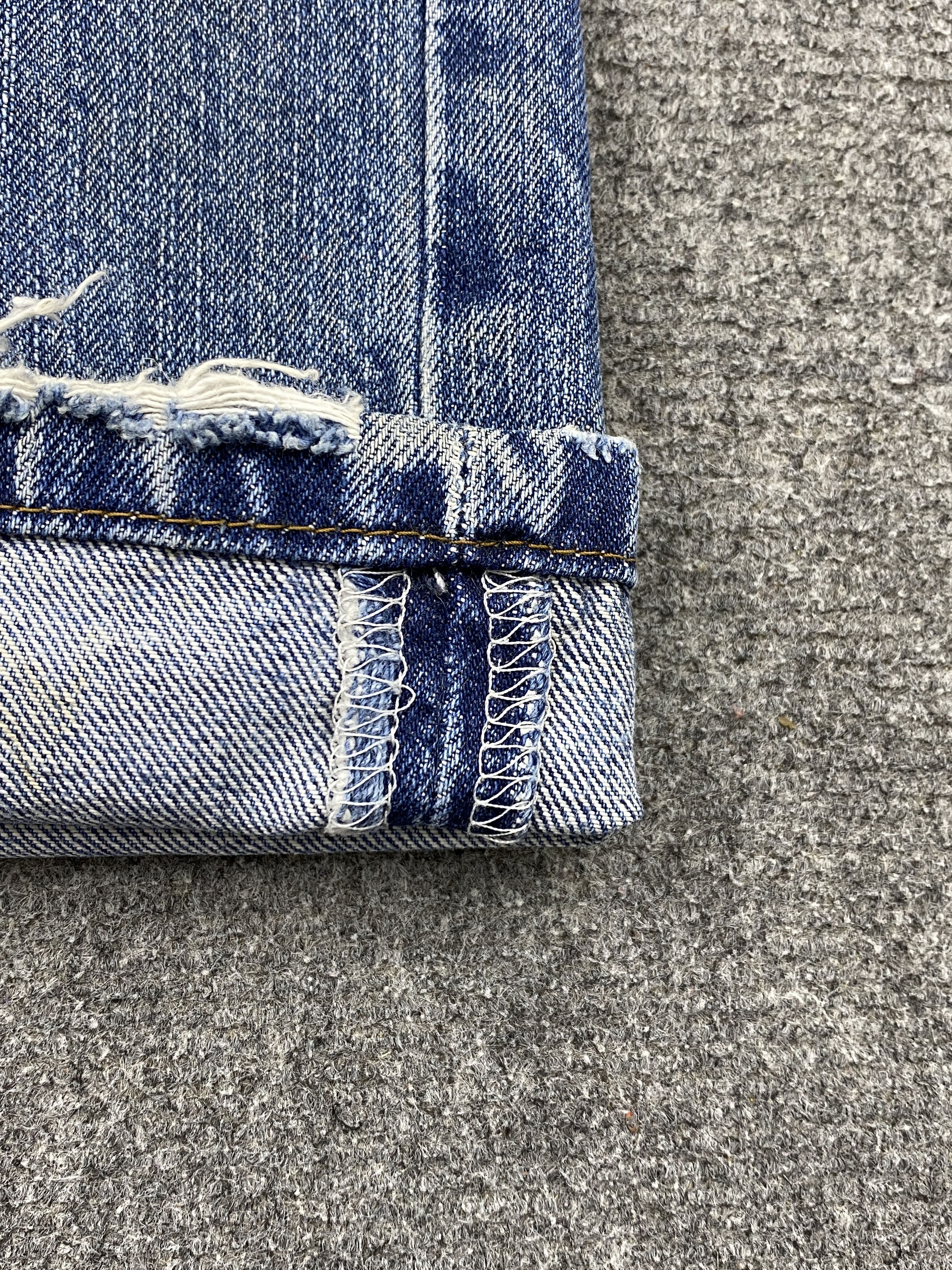 Levi's Vintage Dirty Distressed levis 501 Jeans DP2832 Size US 33 - 16 Thumbnail