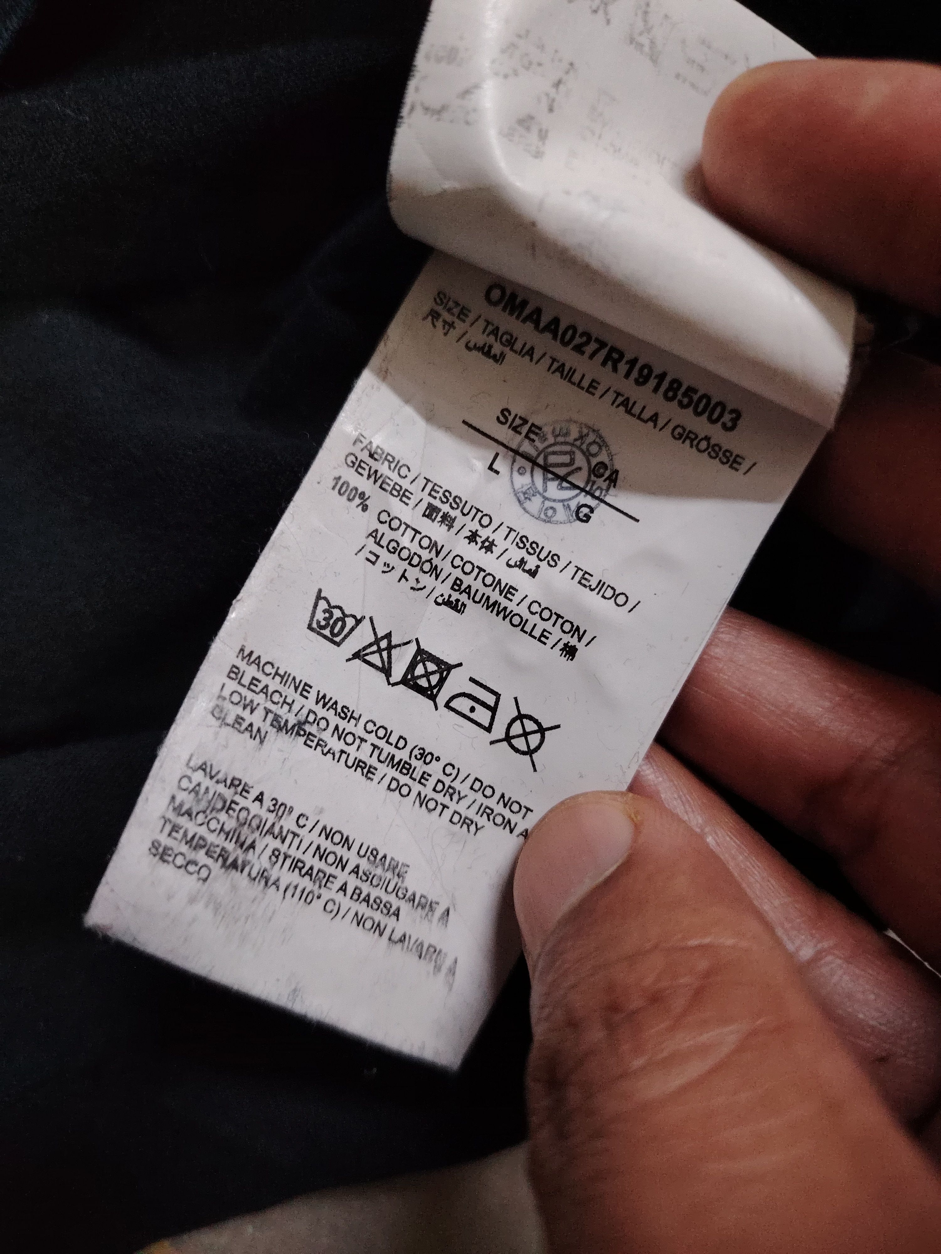 Off-White Off white Vempire Kiss t shirt Size US L / EU 52-54 / 3 - 6 Thumbnail