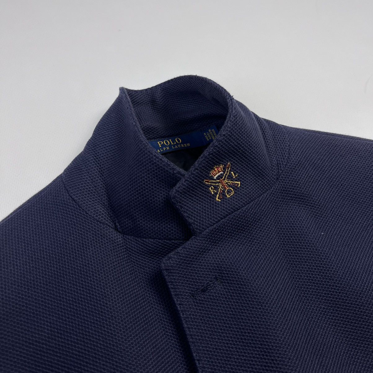 Polo Ralph Lauren × Ralph Lauren Ralph Lauren cotton knit blazer jacket sport coat Size 46R - 9 Thumbnail