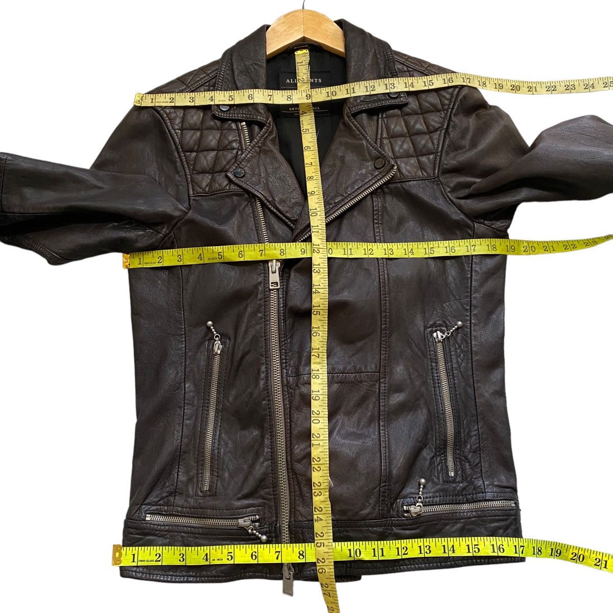 Allsaints Allsaint Leather Jacket Oxblood Conroy Size US XS / EU 42 / 0 - 15 Thumbnail