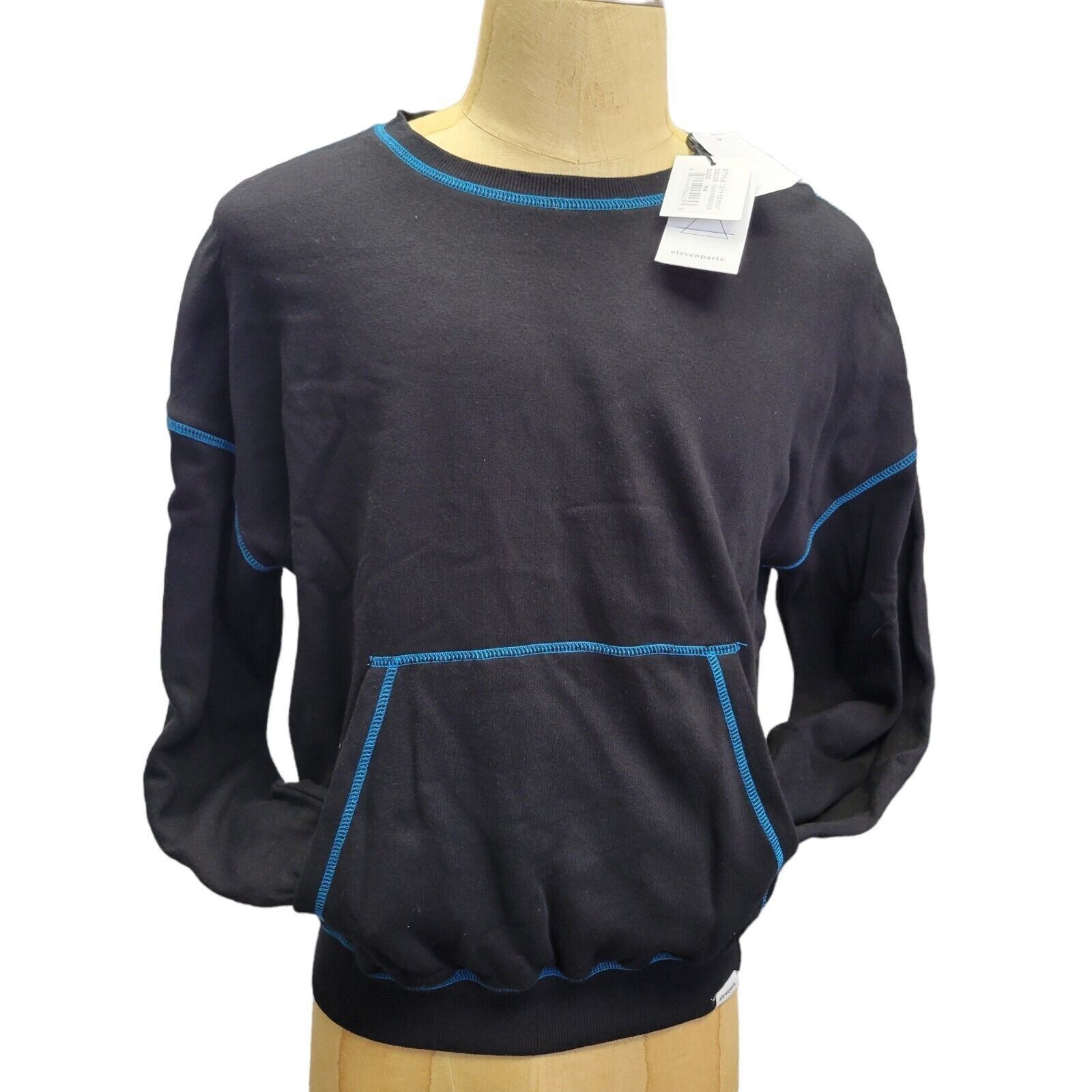 Eleven Paris 100% Cotton Sweatshirt Men's. Size Large. New