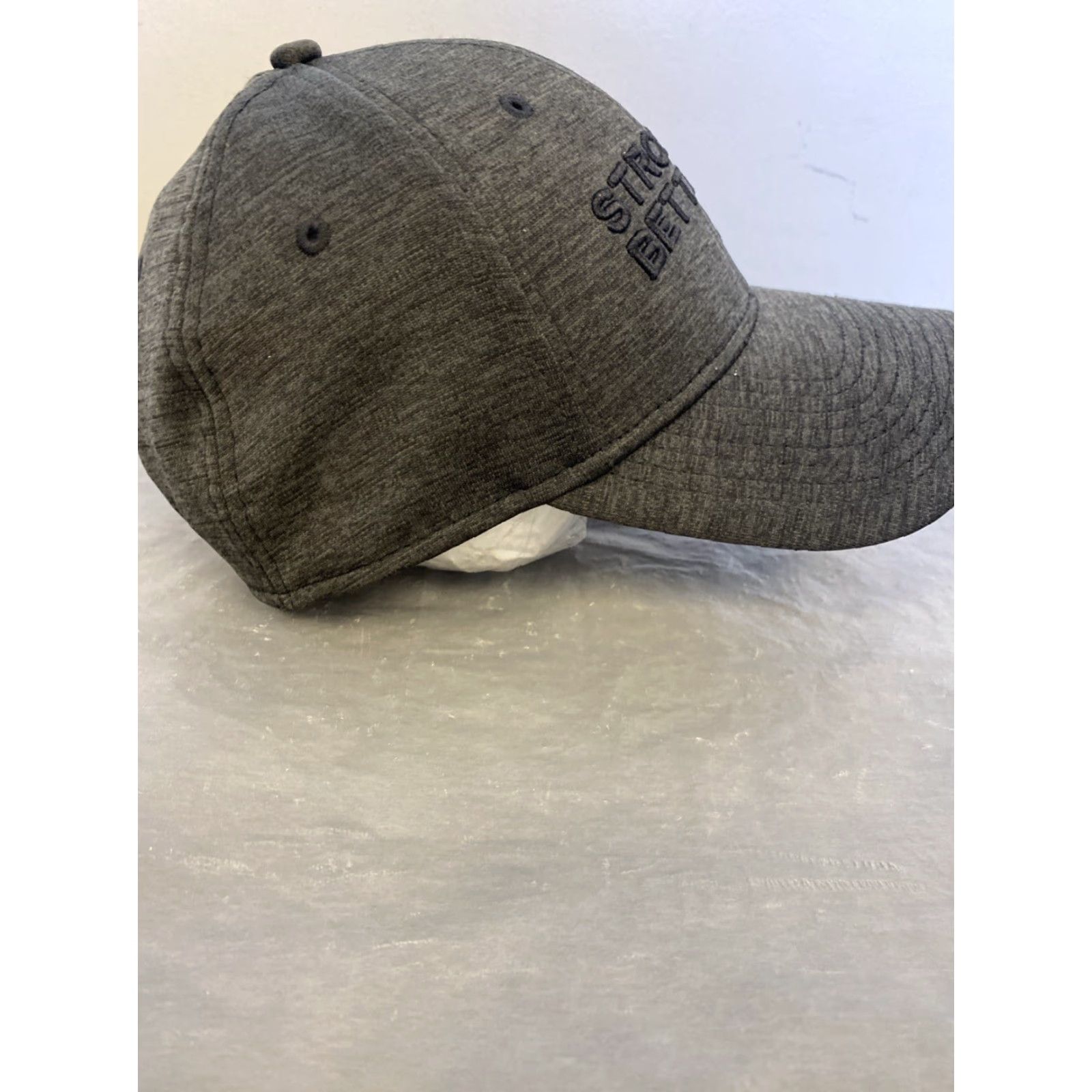 New Era New Era Stronger Better Dave Hollis Snapback Hat Adjustable Dark Gray Casual Mens Size ONE SIZE - 5 Thumbnail