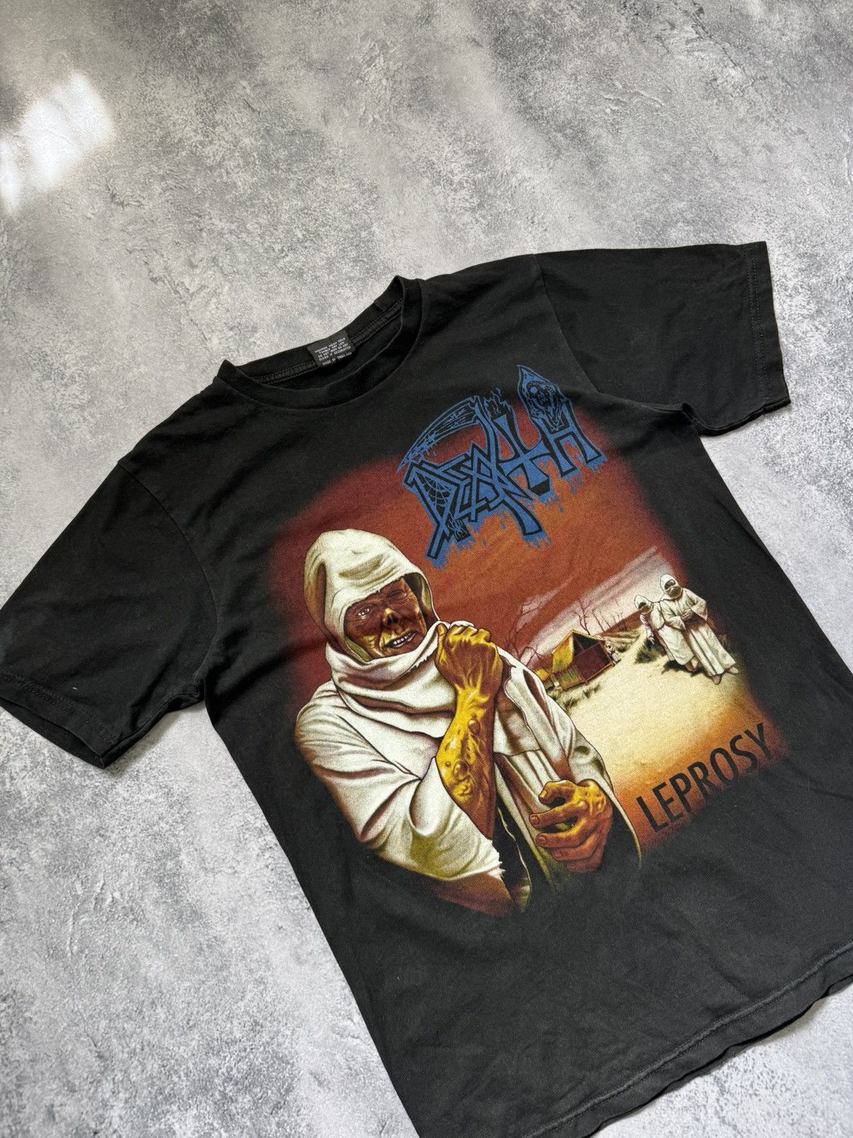 Band Tees × Vintage Death Leprosy Band Tee Size US M / EU 48-50 / 2 - 2 Thumbnail