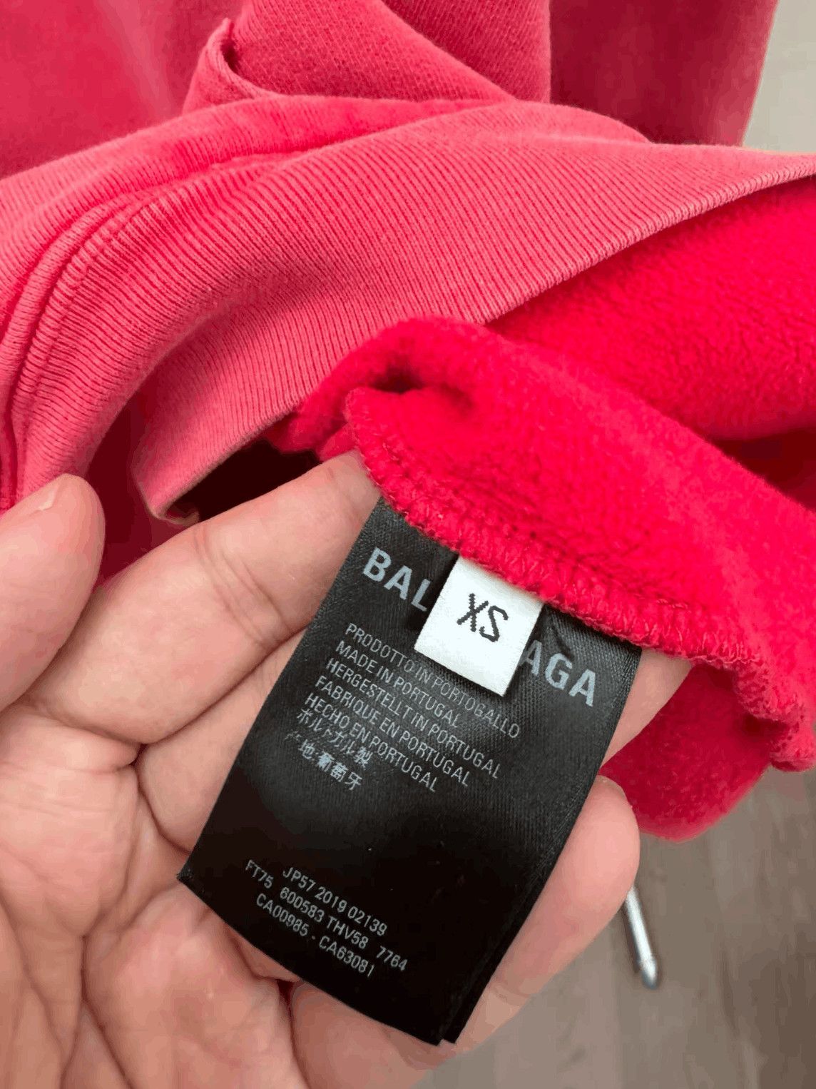 Balenciaga Balenciaga Balenciaga Oversize Boxy Logo Hoodie-2506 Size US XS / EU 42 / 0 - 6 Thumbnail