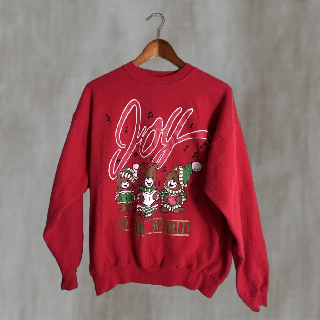 Hanes Vintage Hanes Christmas Joy To The World Red Mens Large Sweatshirt User: Vintage Hanes Christmas Joy To The World Red Mens Large Sweatshirt Size US L / EU 52-54 / 3 - 1 Thumbnail