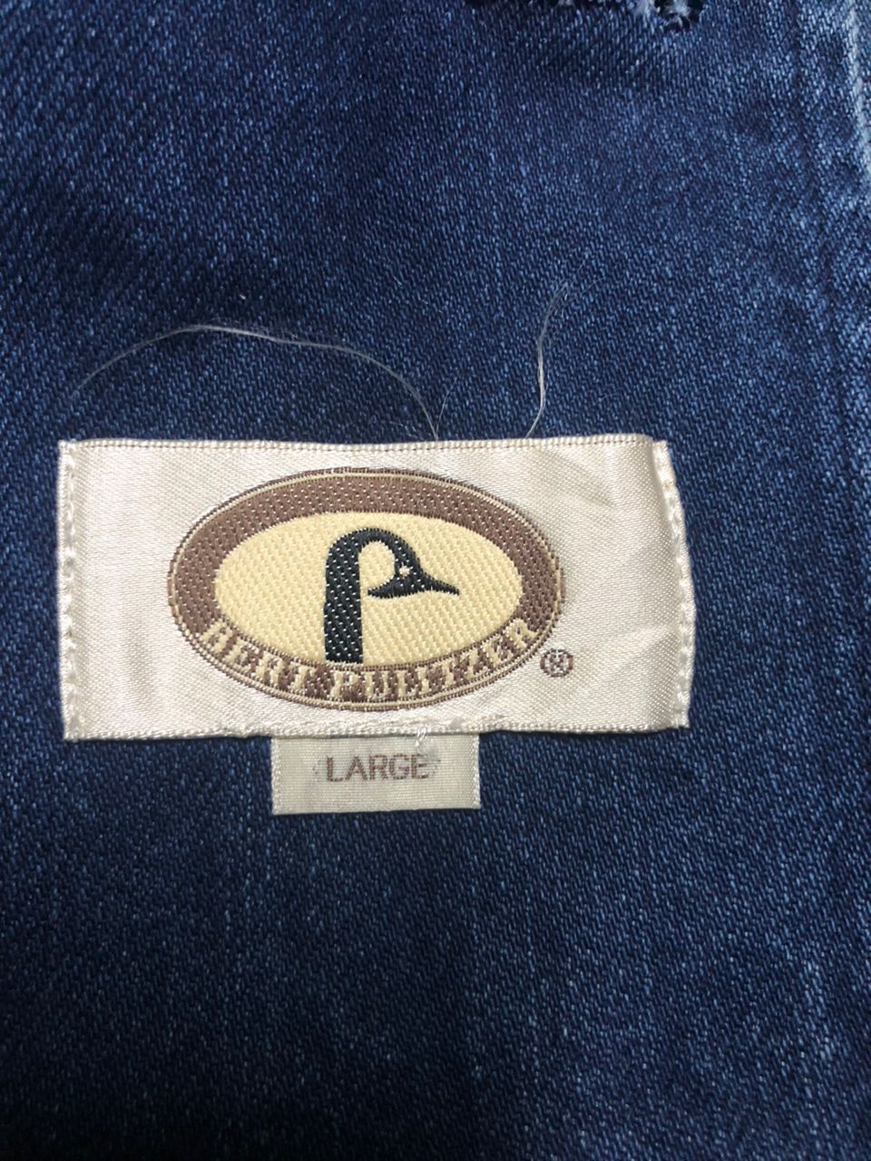Bert Pulitzer × Vintage Archive💥 Bert Pulitzer Denim Jacket Workers Size US L / EU 52-54 / 3 - 13 Thumbnail