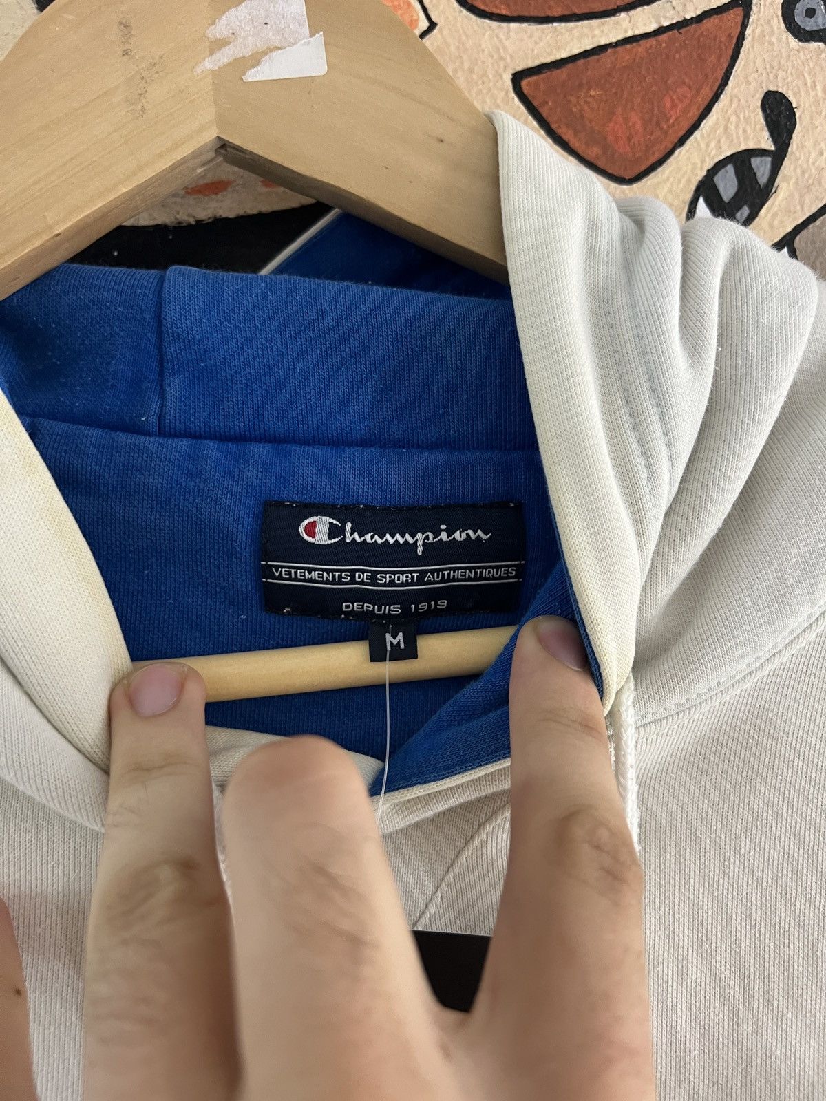 Champion Vintage Champion 76ERS Hoodie Size US M / EU 48-50 / 2 - 4 Thumbnail