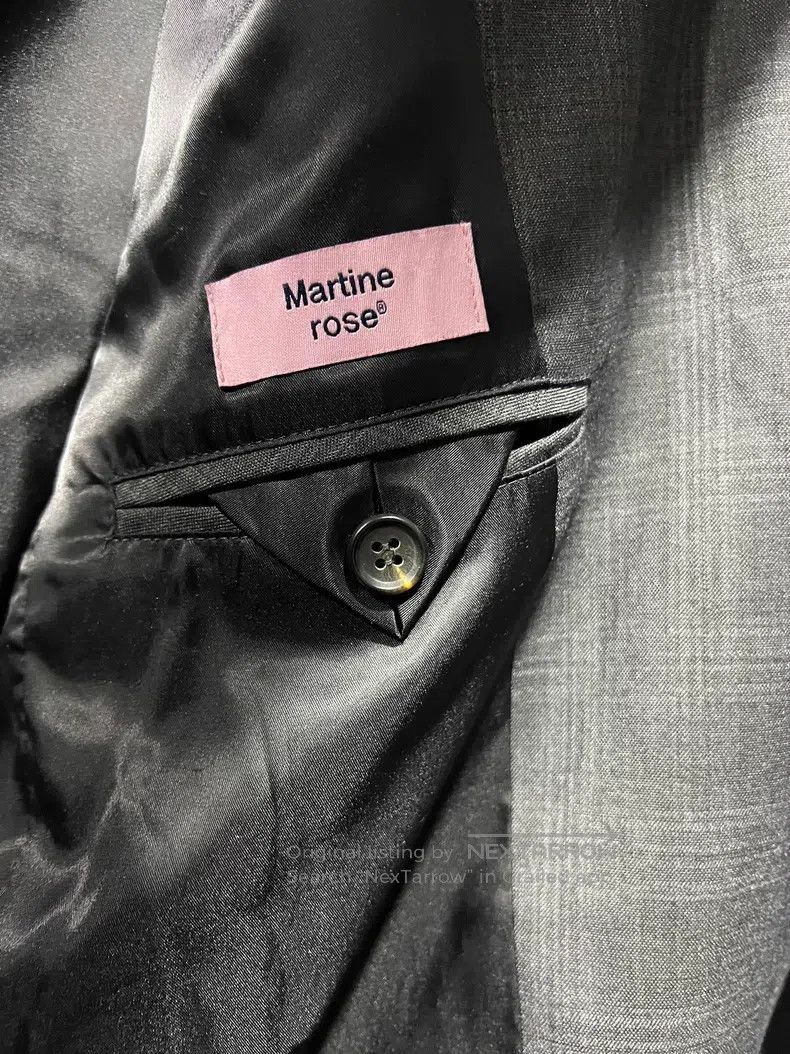 Martine Rose Martine Rose Shoulder-padded suit Size 40S - 3 Thumbnail