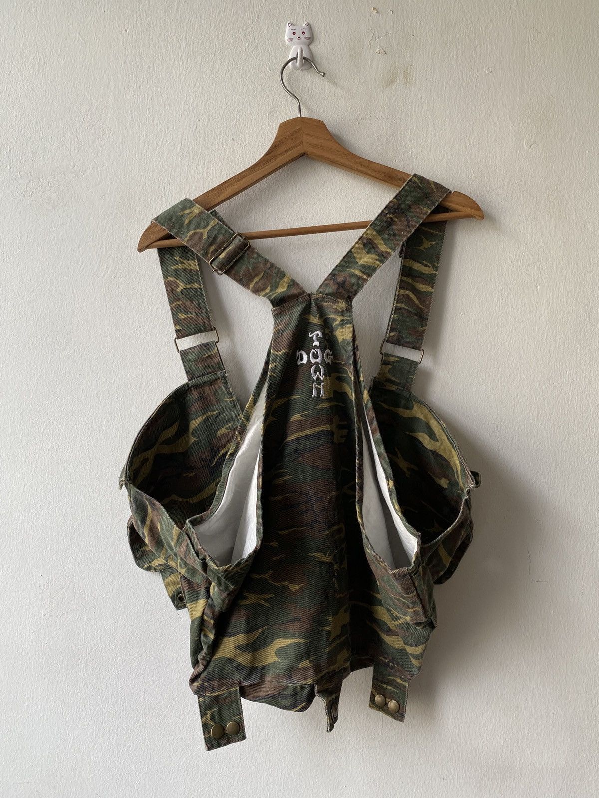 Dogtown × Vintage Vintage 90’s Dogtown Camo Tactical Vest Size US M / EU 48-50 / 2 - 6 Thumbnail