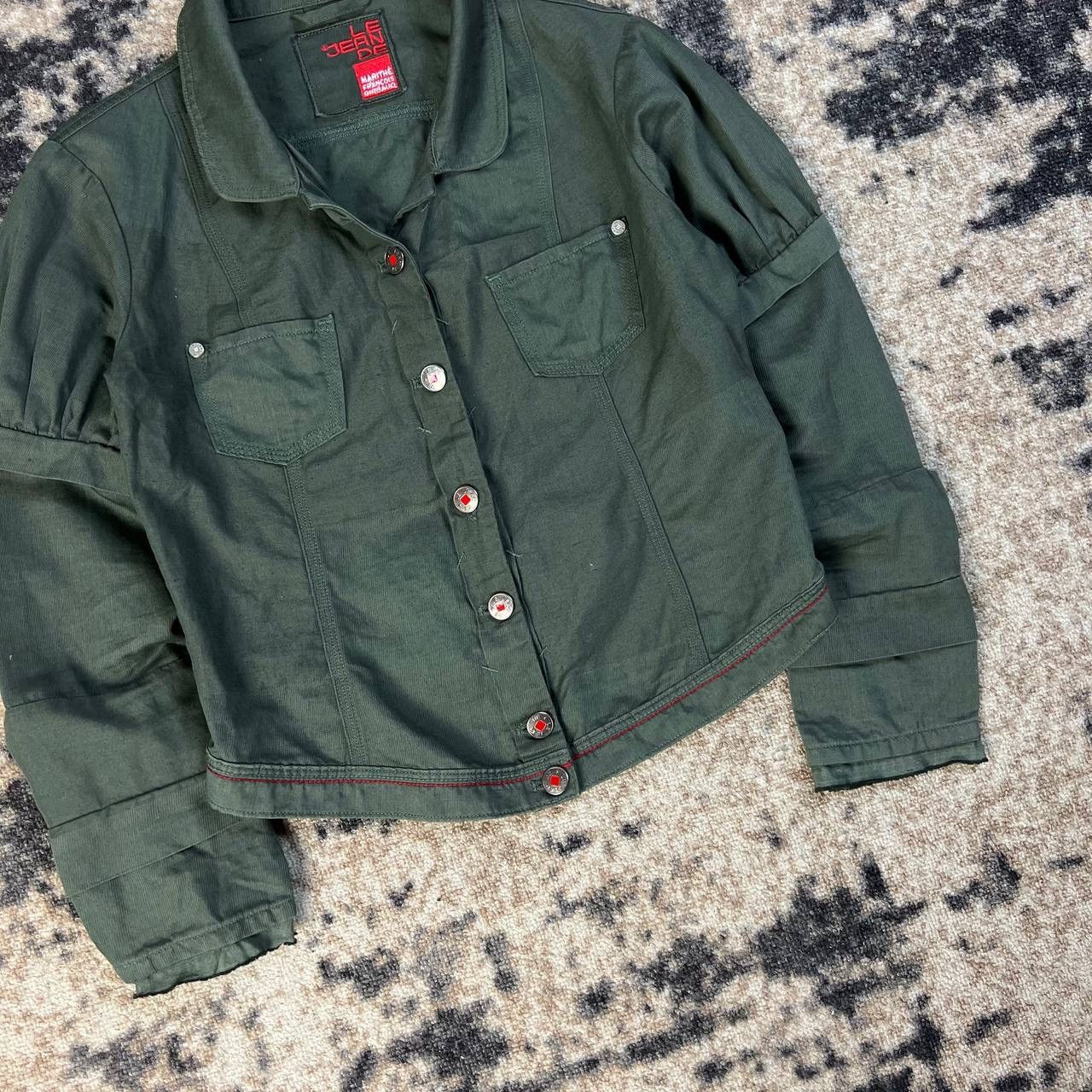 Marithe + Francois Girbaud Marithe + Francois Girbaud Luxury Vintage Button Up Jacket Size S / US 4 / IT 40 - 3 Thumbnail