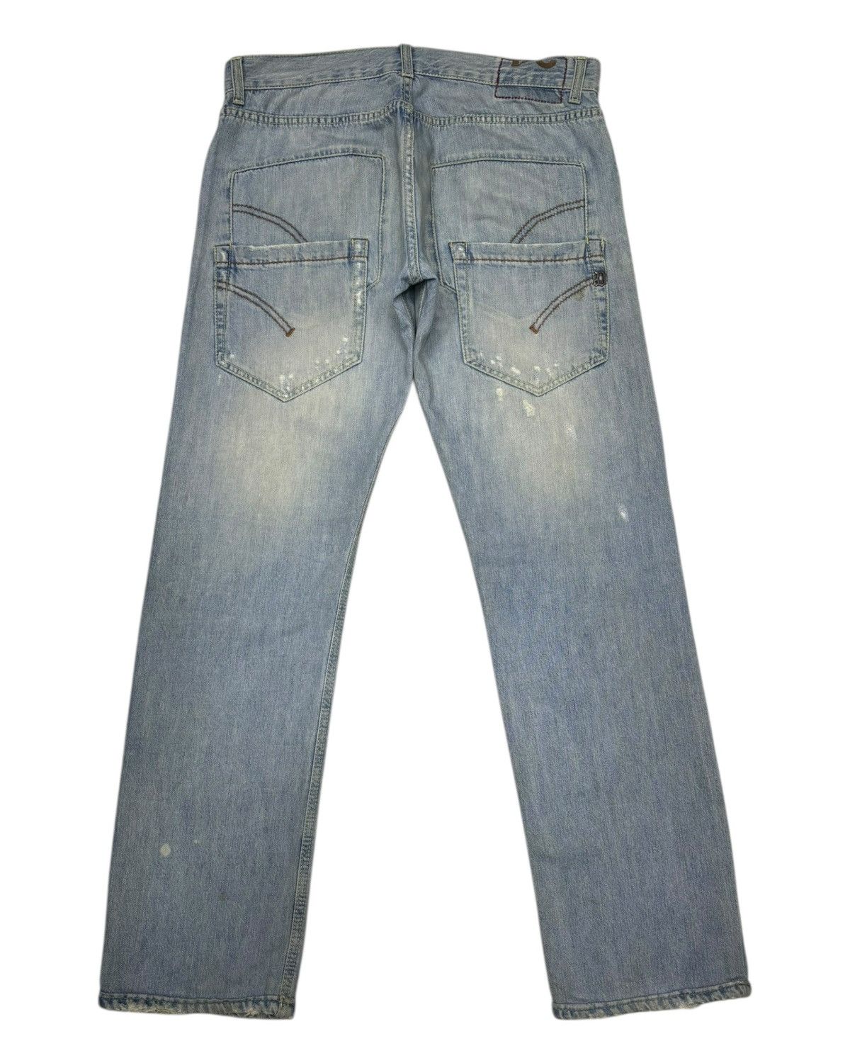Dondup × If Six Was Nine × Japanese Brand Vintage Dondup Made in Italy Selvedge Denim Jeans Size US 34 / EU 50 - 8 Thumbnail