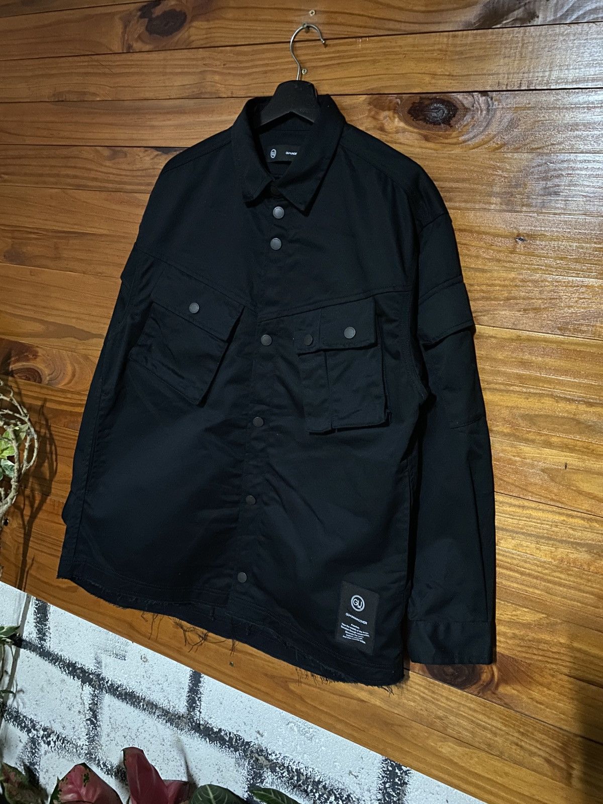 GU × Undercover GU × UNDERCOVER Black Padded Utility Jacket Streetwear Size US M / EU 48-50 / 2 - 4 Thumbnail