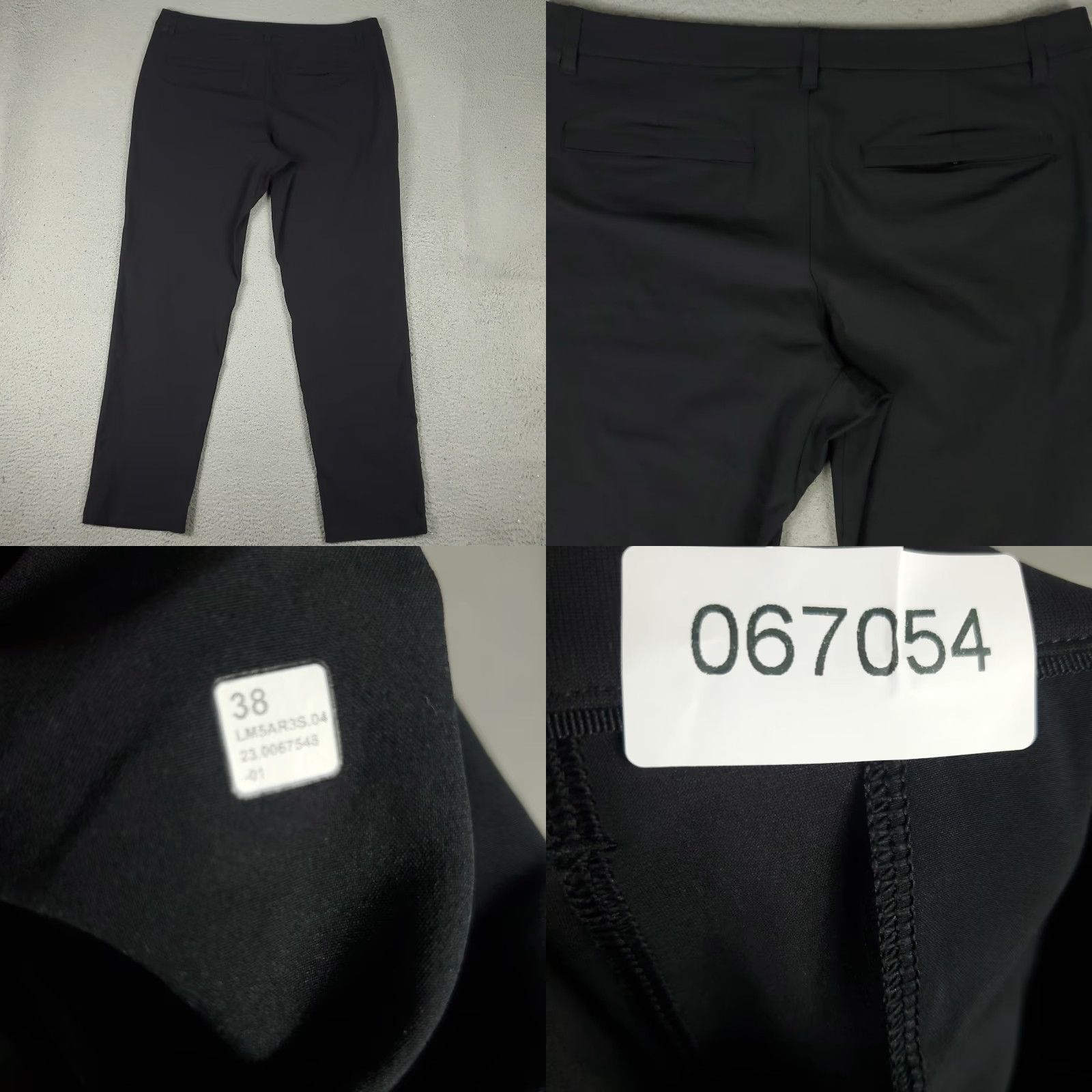 Lululemon Lululemon Pants Mens 38x33 Black Chino Trousers Flat Front Regular Fit Pocket Slash Pockets Size US 38 / EU 54 - 8 Thumbnail