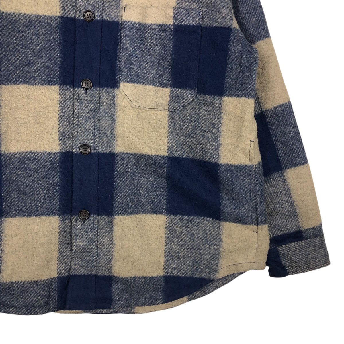 Flannel Vintage Chore Wool Jacket Uniqlo Issey Miyake Tartan Design Size US L / EU 52-54 / 3 - 6 Thumbnail