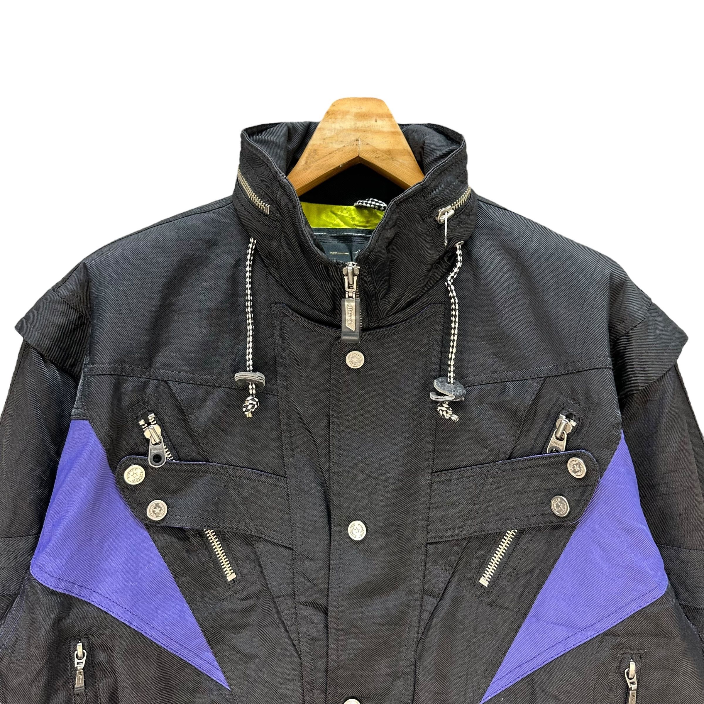 Ellesse × Goldwin Vintage ELLESSE Italy by Goldwin Ski Jacket #A34-0774 Size US M / EU 48-50 / 2 - 2 Thumbnail