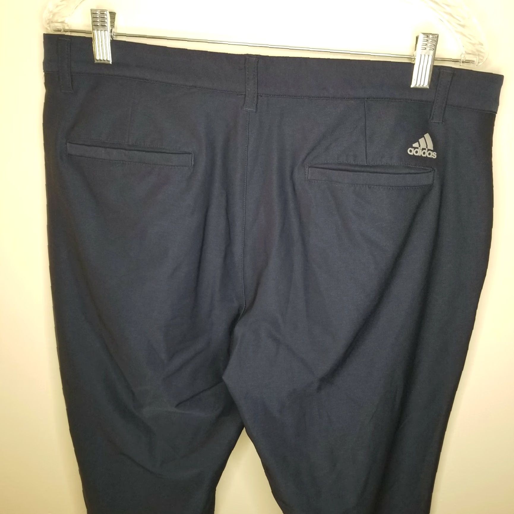 Adidas Adidas Lightweight Chino Pants Mens Regular Size 34x32 Blue Size US 34 / EU 50 - 5 Thumbnail