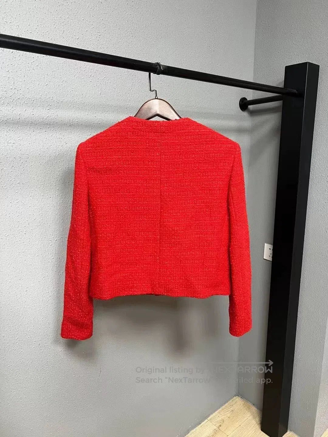 Celine celine red blazer with gold buttons. Size M / US 6-8 / IT 42-44 - 2 Thumbnail
