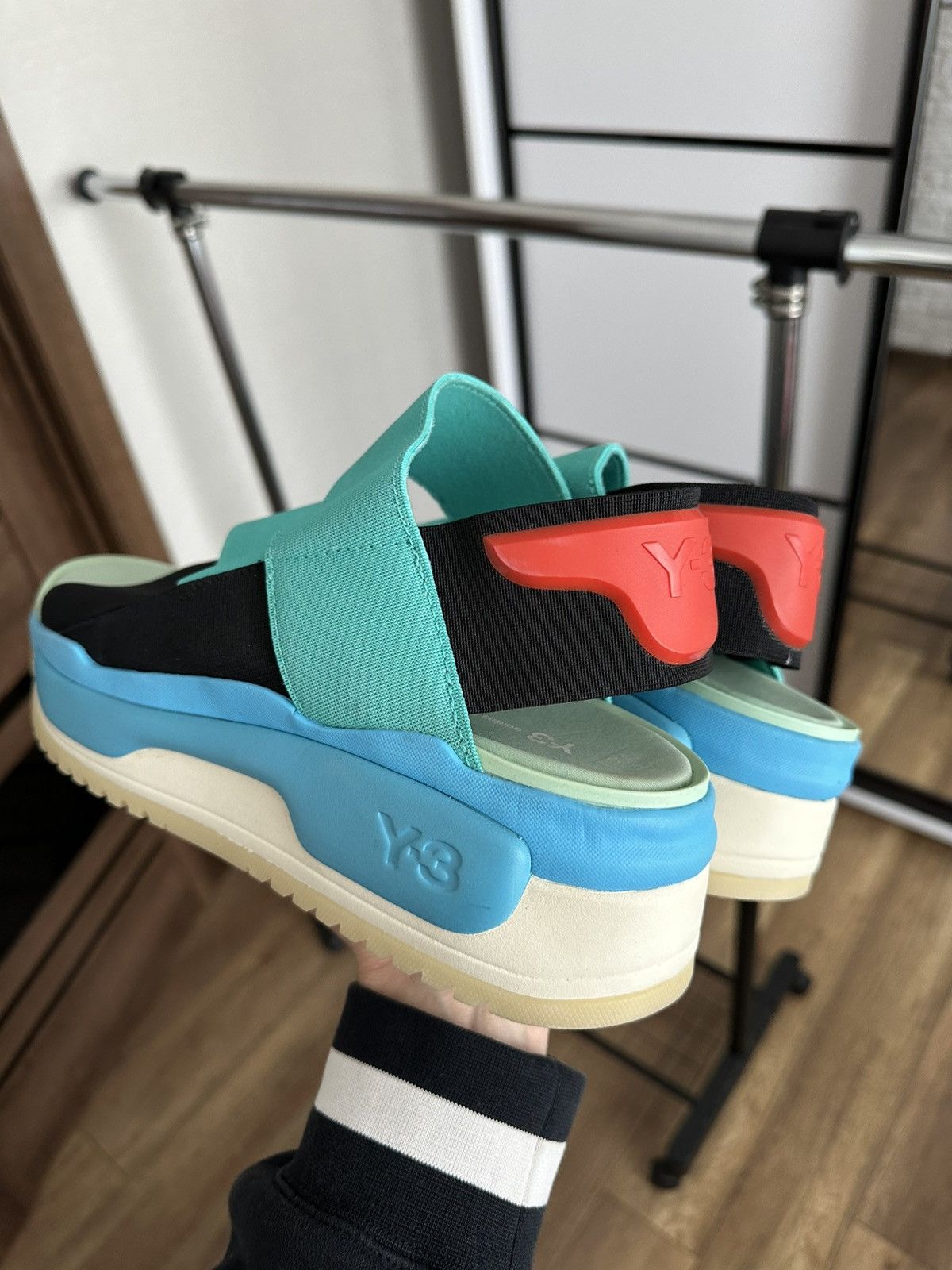 Y-3 Y-3 Adidas Yohji Yamamoto Hokori Sandals Shoes Size US 9 / EU 42 - 4 Thumbnail