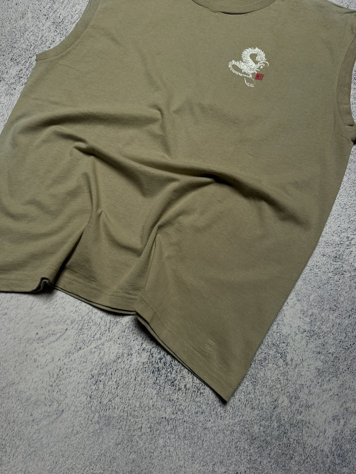 Stussy Vintage 90s Stussy Outdoor Dragon Print Tank Top T shirt Size US XL / EU 56 / 4 - 3 Thumbnail