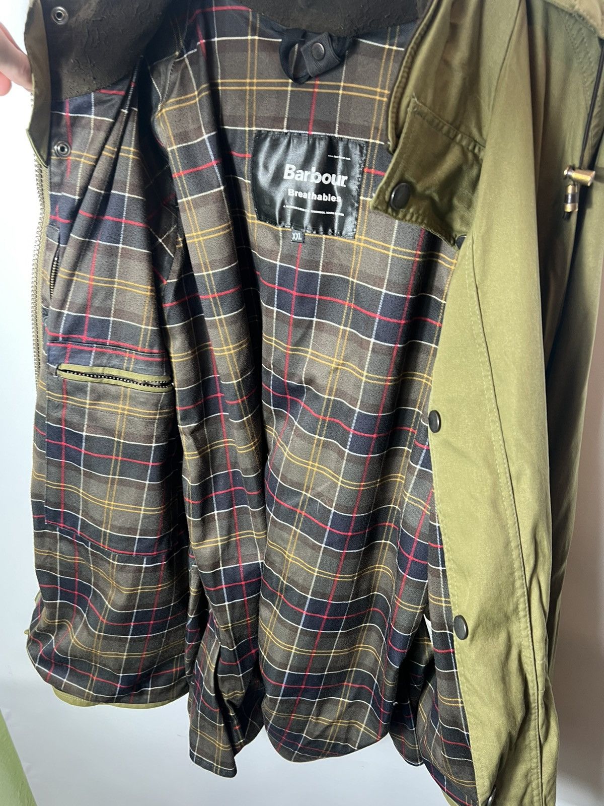 Barbour Vintage Outdoor Barbour Breathables Hinting Cordura Jacket Size US XXL / EU 58 / 5 - 15 Thumbnail
