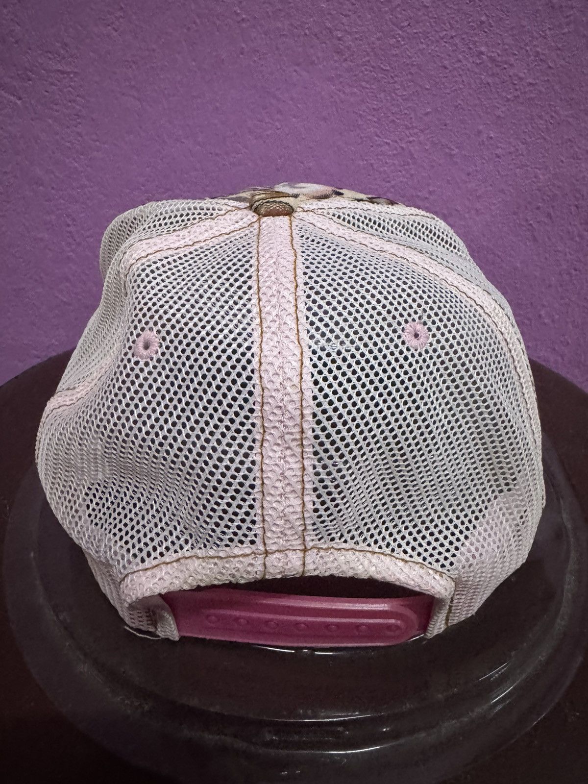 Von Dutch Von Dutch Pink Trucker Snapback Cap One Size Size ONE SIZE - 2 Thumbnail
