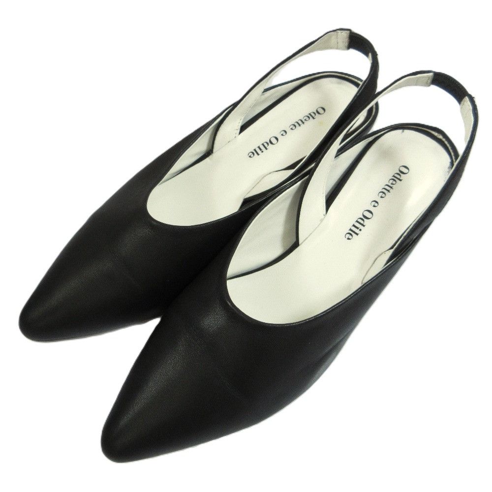 Other Other Odette e Odile Combi Clear Heel Pumps Leather Shoes DUTY FREE for USA Size ONE SIZE - 1 Thumbnail