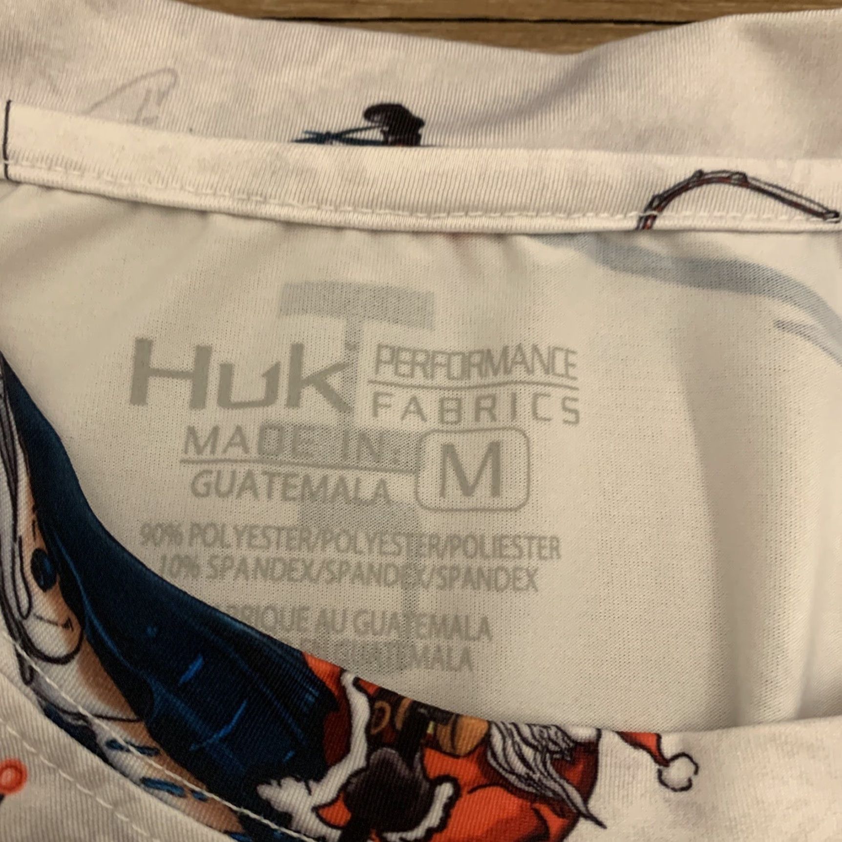 Vintage Huk Performance Fishing Long Sleeve Shirt M White Santa Sailfish All Over Men Size M Mens Shirt Size US M / EU 48-50 / 2 - 3 Thumbnail