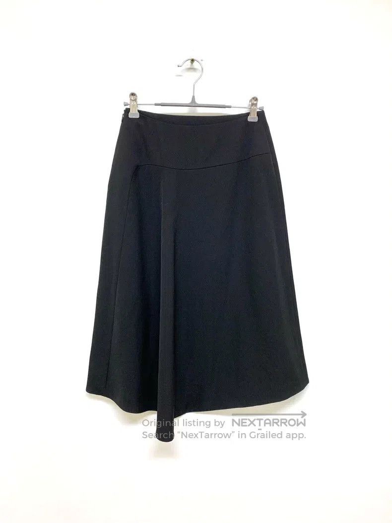 Hermes Hermes Black Wool Short Skirt Size 42" / US 20 - 1 Thumbnail