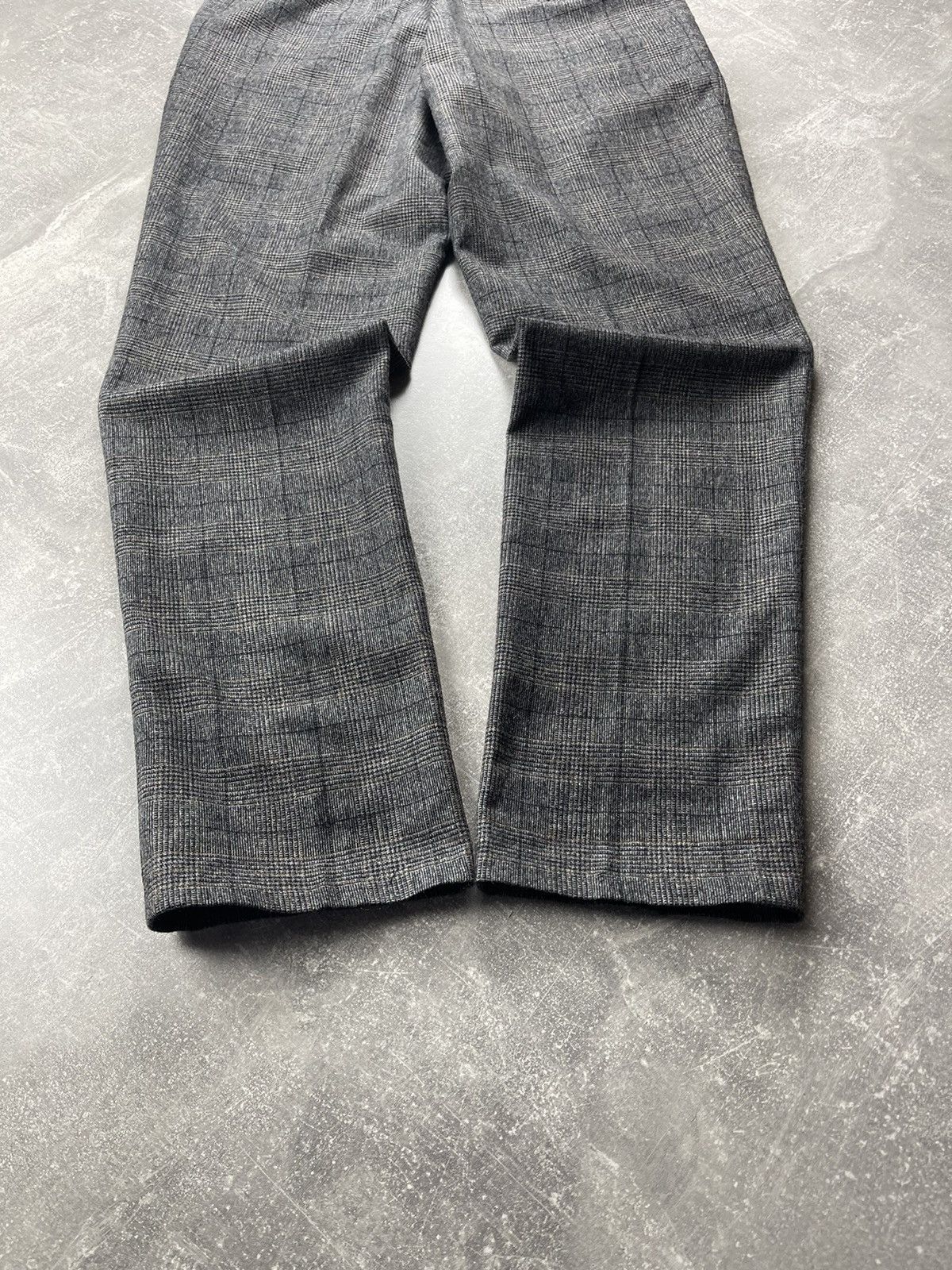 Dolce & Gabbana Dolce & Gabbana D&G Training Grey Plaid Pants Wool 00s Size US 34 / EU 50 - 4 Thumbnail