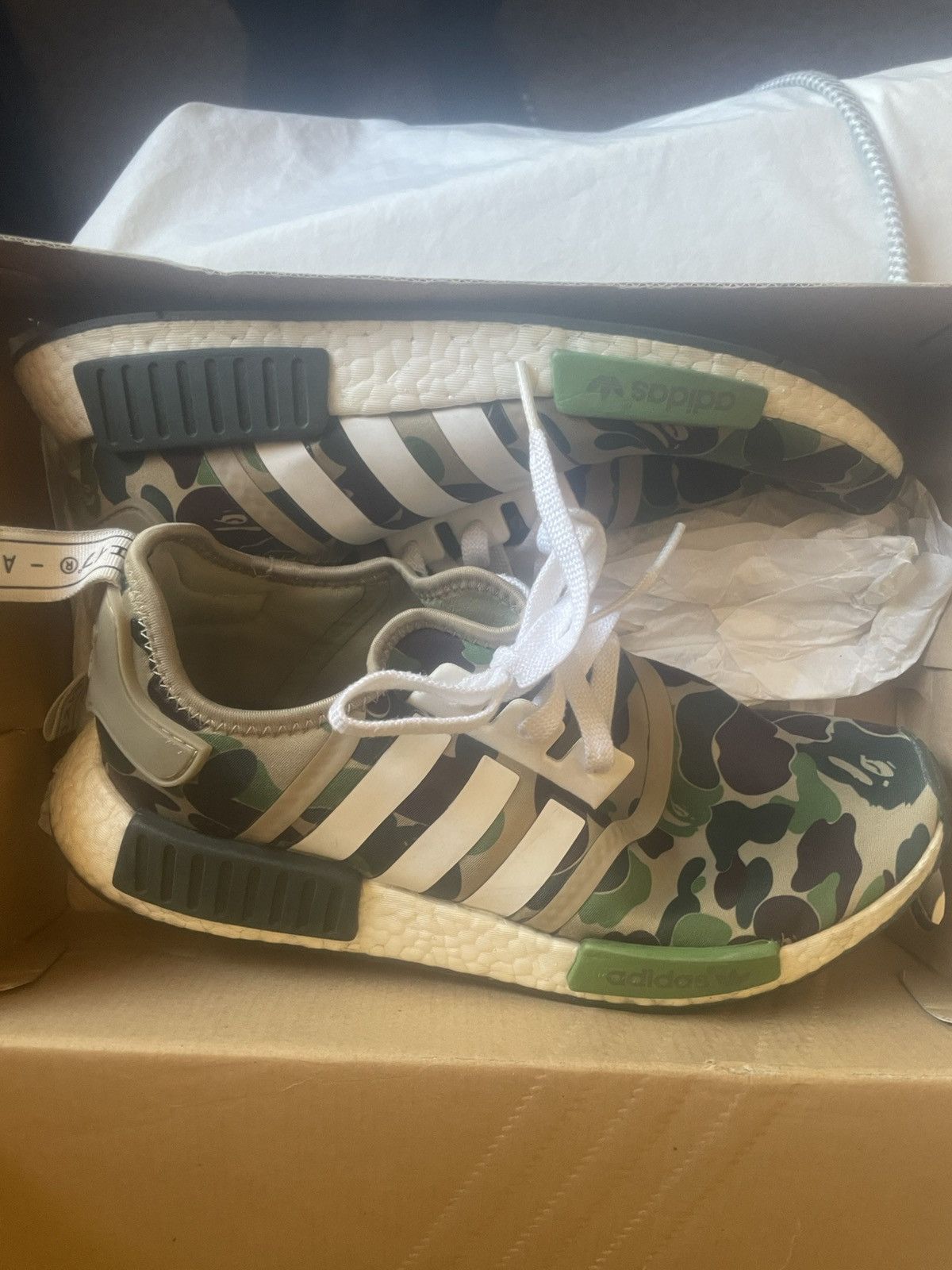 Adidas × Bape Bape NMD Size US 10 / EU 43 - 1 Thumbnail