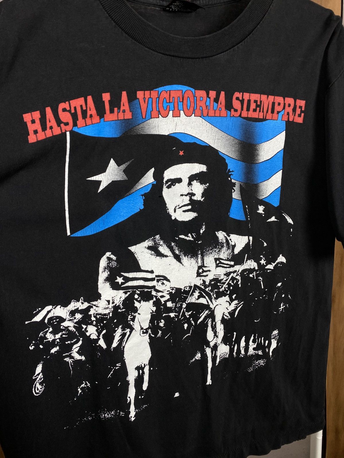 Vintage 🗻Vintage 1999 T-Shirt Che Guevara Hasta La Victoria Siempre🗻 Size US L / EU 52-54 / 3 - 2 Thumbnail