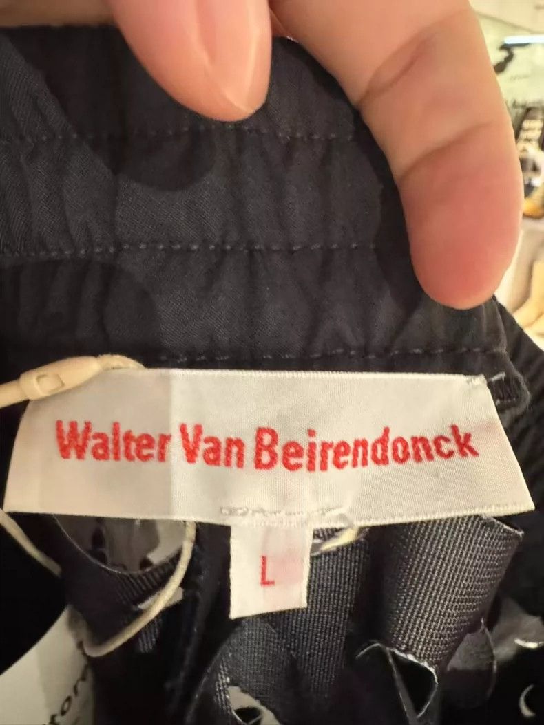 Walter Van Beirendonck Walter Van Beirendonck 22ss cutout laser cut pants 2504-Nex Size US 30 / EU 46 - 3 Thumbnail