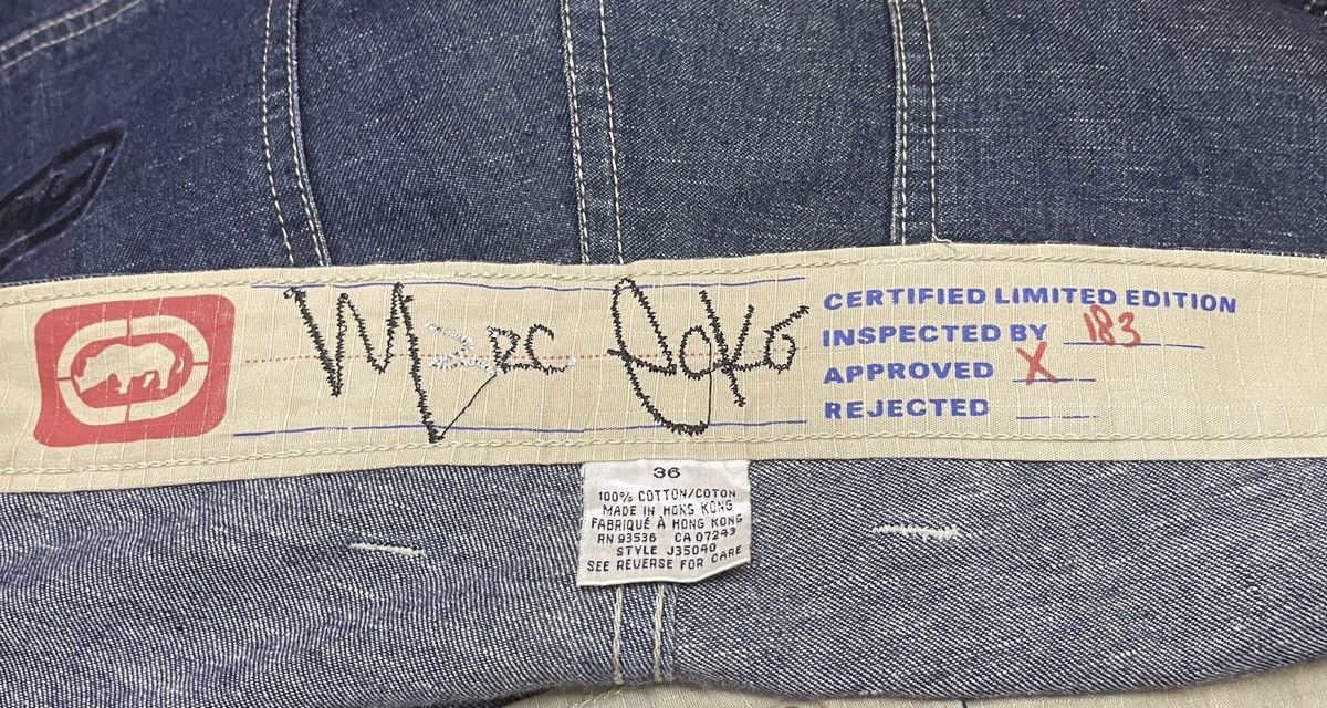 Ecko Unltd. Very Rare Design Vintage Brand Ecko Rapper Baggy Jeans 2000s Size US 36 / EU 52 - 6 Thumbnail