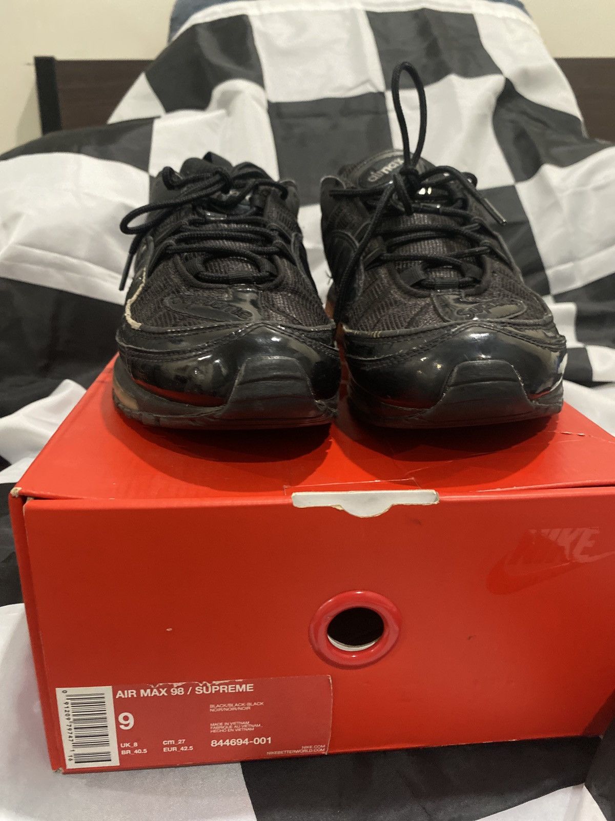 Nike × Supreme Nike x Supreme Air Max 98 size 9 Size US 9 / EU 42 - 9 Thumbnail