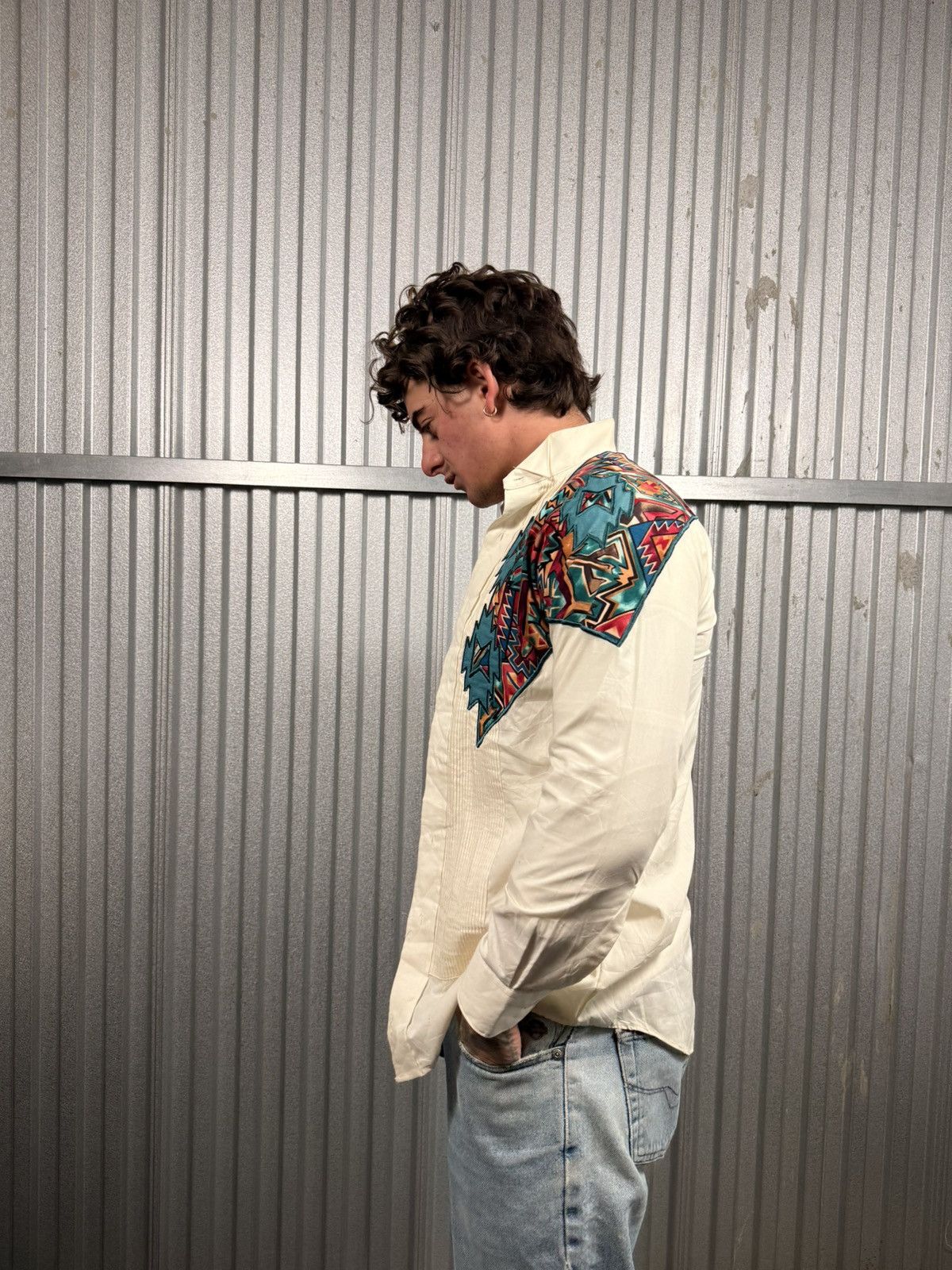Other Vintage Insane Chaplin Arizona style Button Up Western Size US XS / EU 42 / 0 - 6 Thumbnail