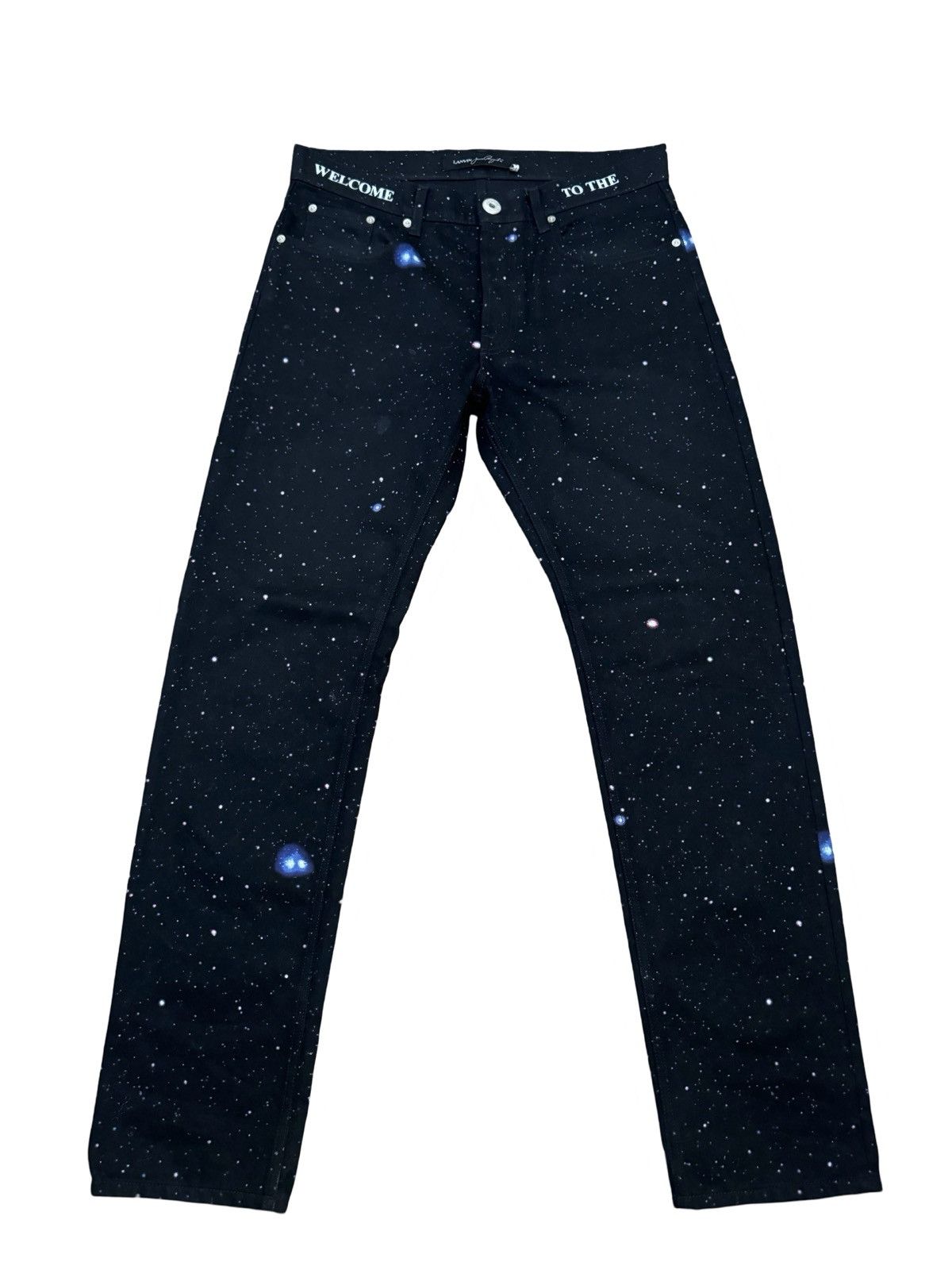 Lanvin LANVIN Galaxy-Print Straight Leg Jeans Size US 34 / EU 50 - 2 Thumbnail