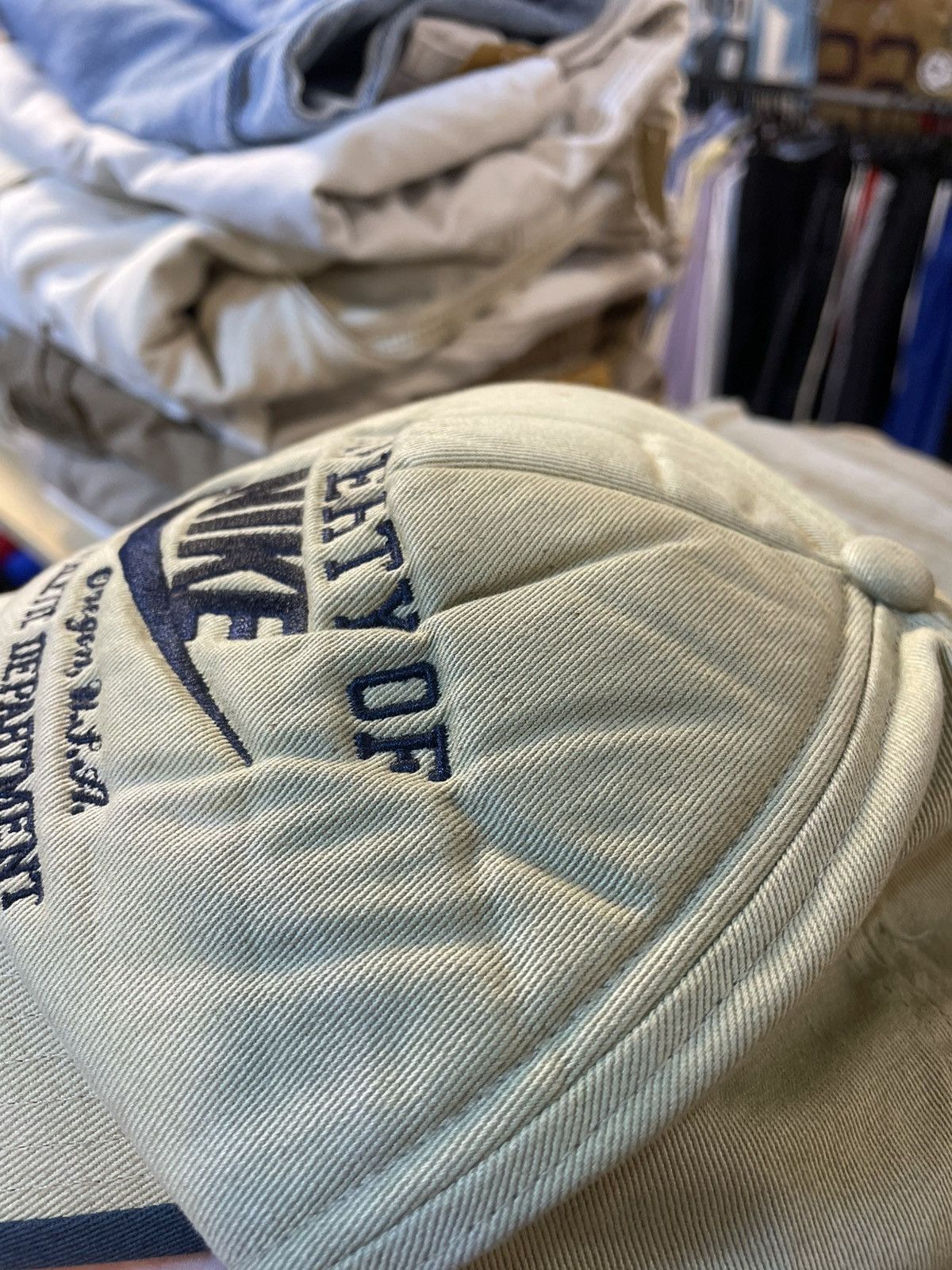 Nike Vintage Nike Spell Out Cap Size ONE SIZE - 9 Thumbnail