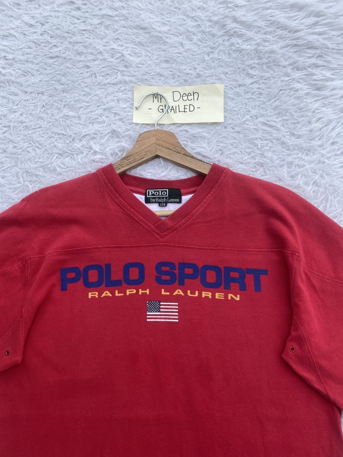Polo Ralph Lauren Vintage Polo Sport Polo Ralph Lauren 3/4 Sleeves Shirt Size US M / EU 48-50 / 2 - 1 Thumbnail