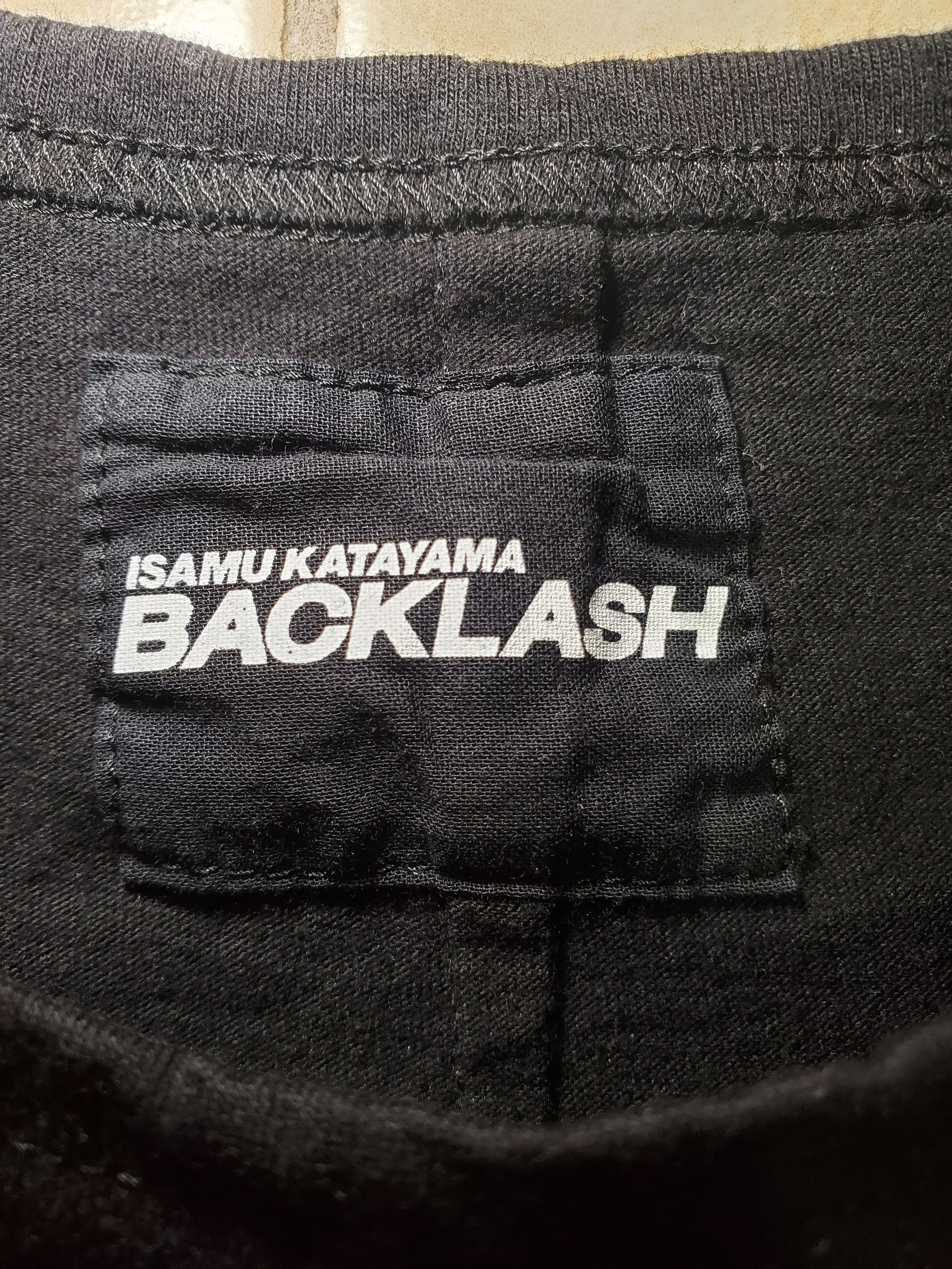 Yohji Yamamoto Isamu Katayama Backlash x Yohji Collaboration T Shirt Size US L / EU 52-54 / 3 - 8 Thumbnail
