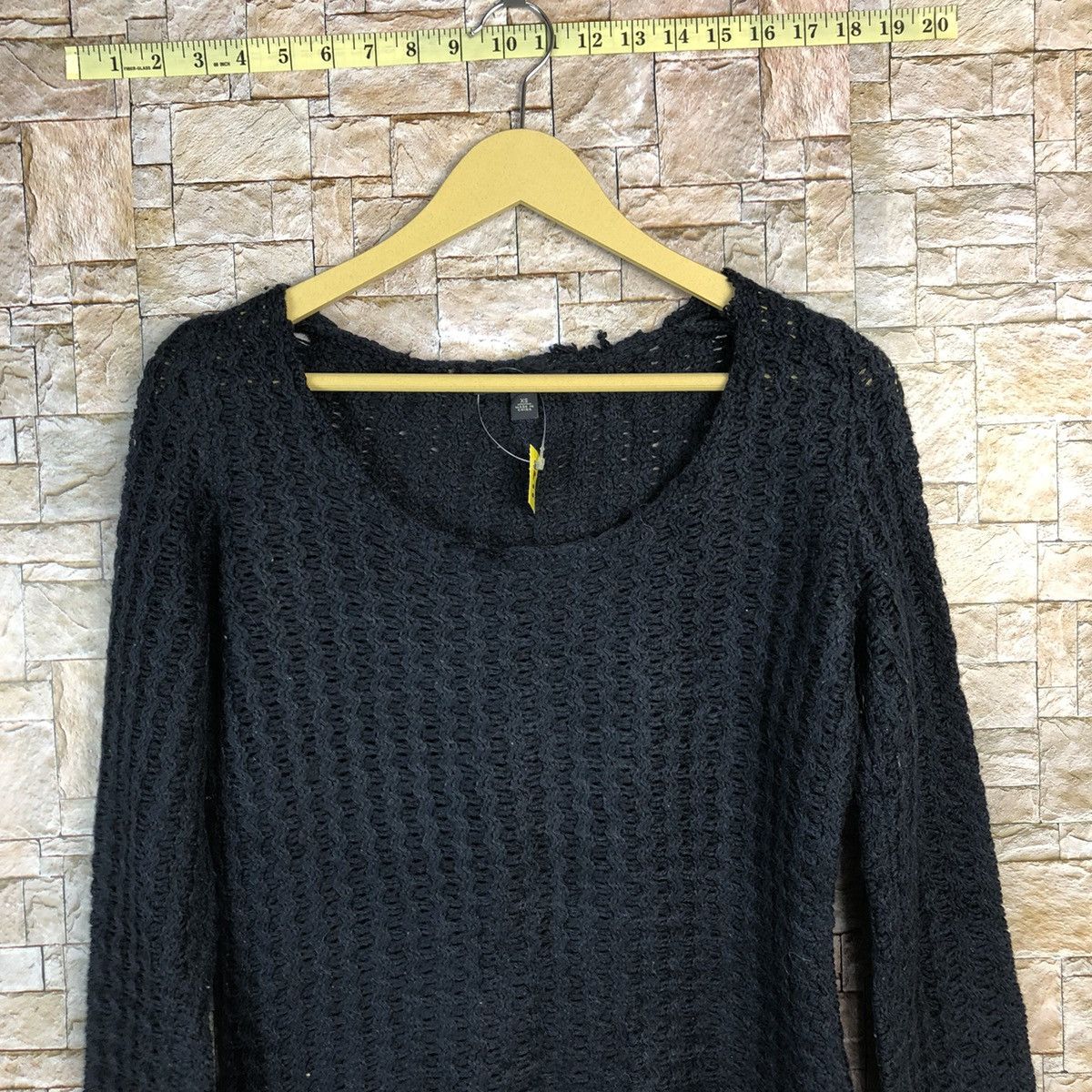 Banana Republic × Homespun Knitwear Banana Republic Black Knitwear #A671 Size XS / US 0-2 / IT 36-38 - 2 Thumbnail