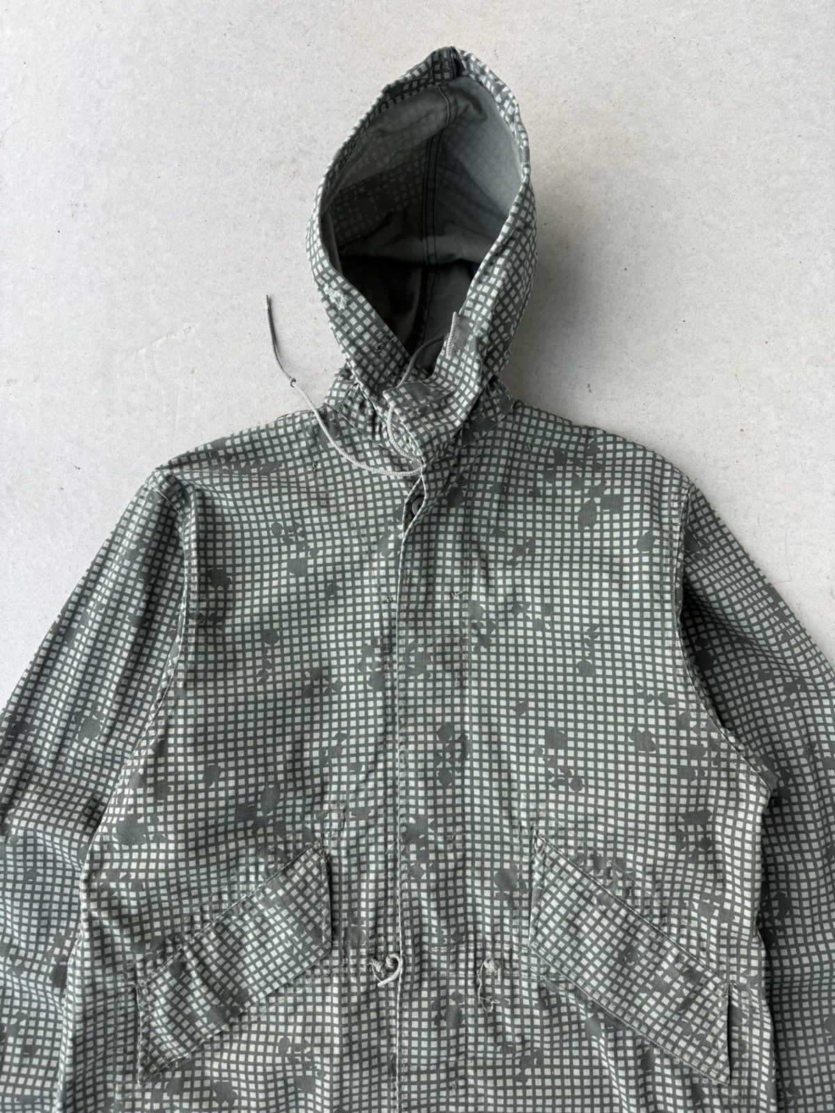 Vintage Vintage Military Parka Night Camouflage Fishtail Jacket Size US S / EU 44-46 / 1 - 3 Thumbnail