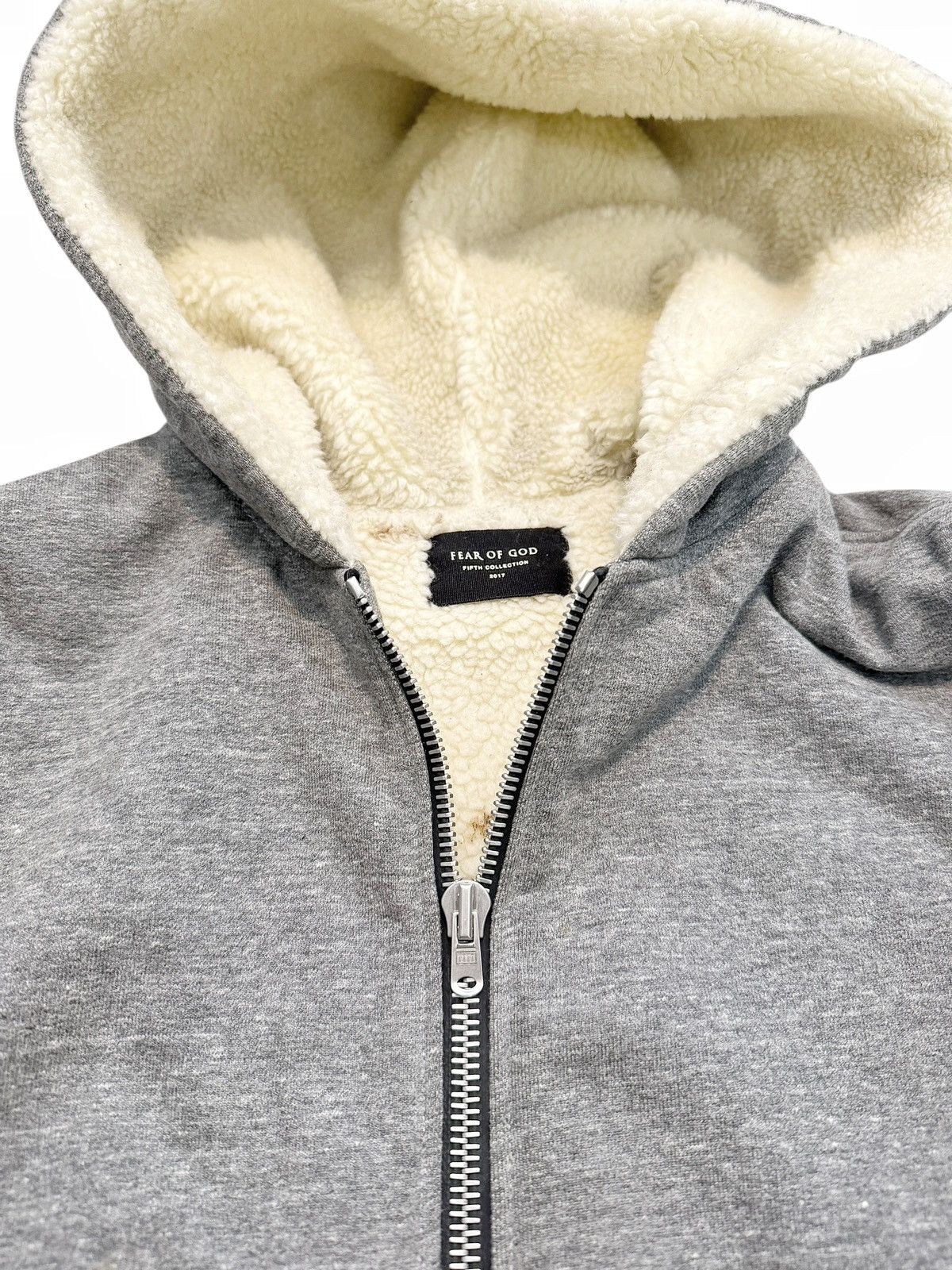 Fear of God Alpaca Wool Fleece Bomber Heavy Hoodie Size US L / EU 52-54 / 3 - 6 Thumbnail