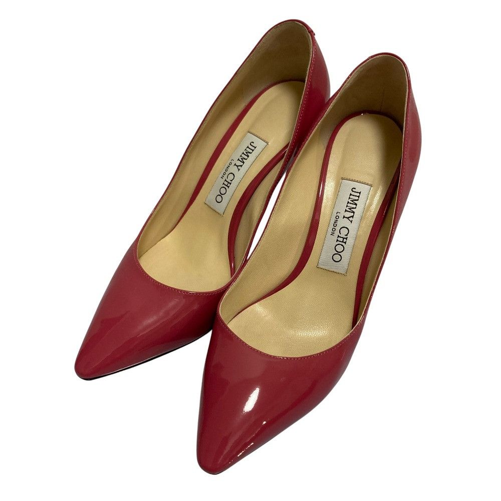 Jimmy Choo Jimmy Choo Jimmy Choo Patent Leather Pointed Toe Pumps Leather Shoes DUTY FREE for USA Size ONE SIZE - 1 Thumbnail
